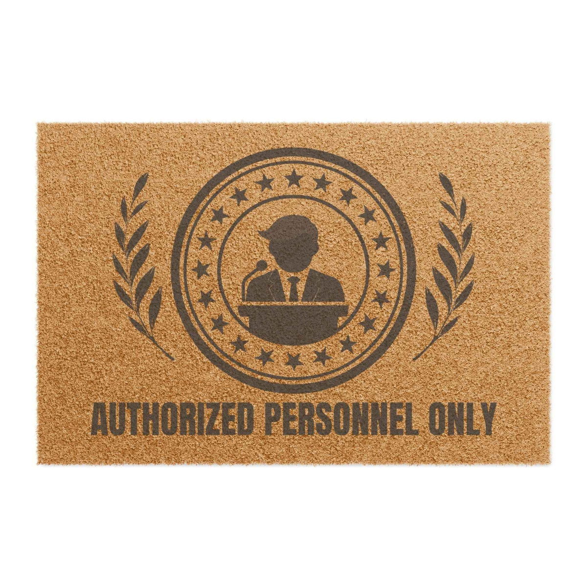 Authorized Personnel Only Presidential-Parody Welcome Mat - Decor, Rugs, Outdoor - EpiAl's Shop