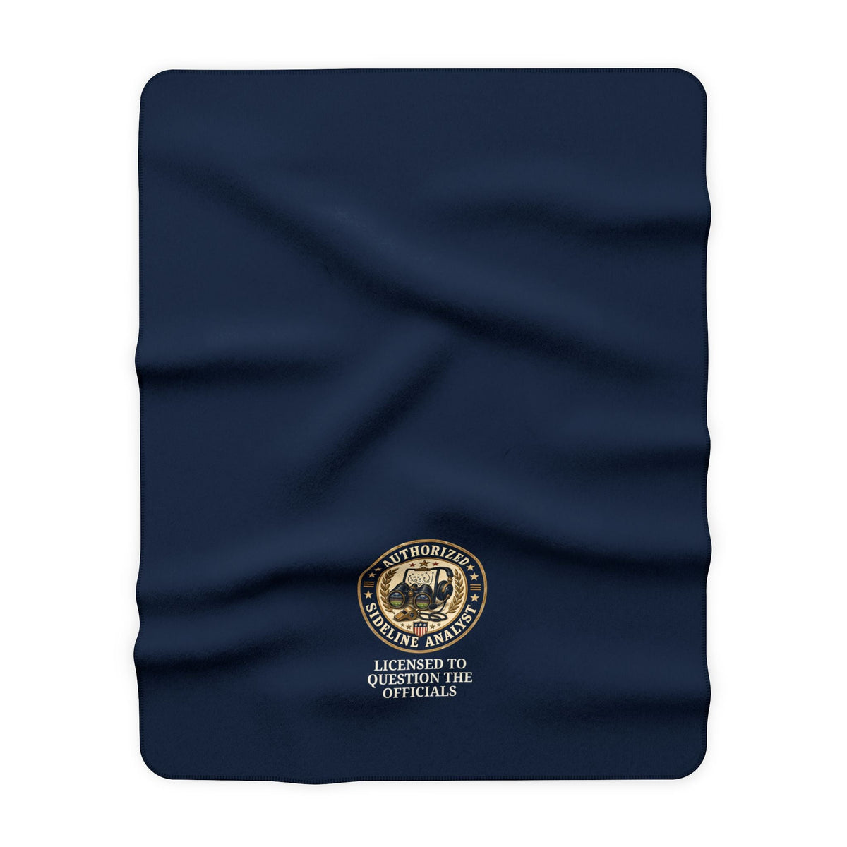 Authorized Sideline Analyst Sherpa Stadium Blanket - Decor, Blankets, Stadium - EpiAl's Shop