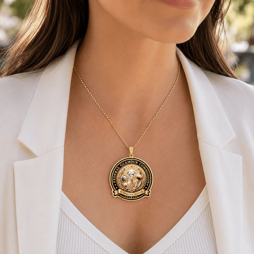 Authorized to Shine Glamour Commission Necklace - Jewelry, Necklaces - EpiAl's Shop