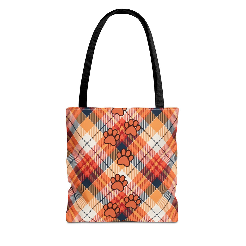 Autumn Plaid Tote Bag - Bags - EpiAl's Shop