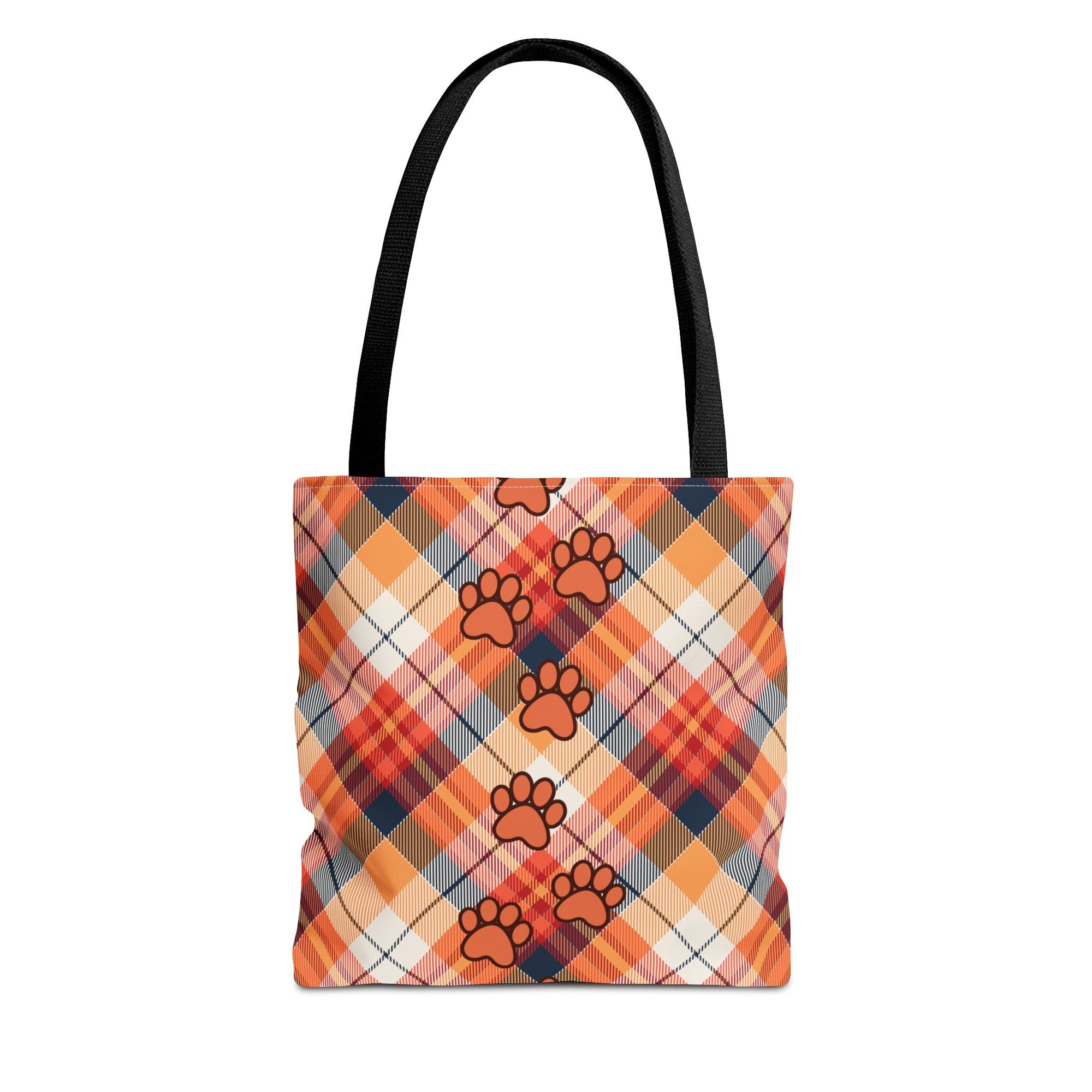 Autumn Plaid Tote Bag - Bags - EpiAl's Shop