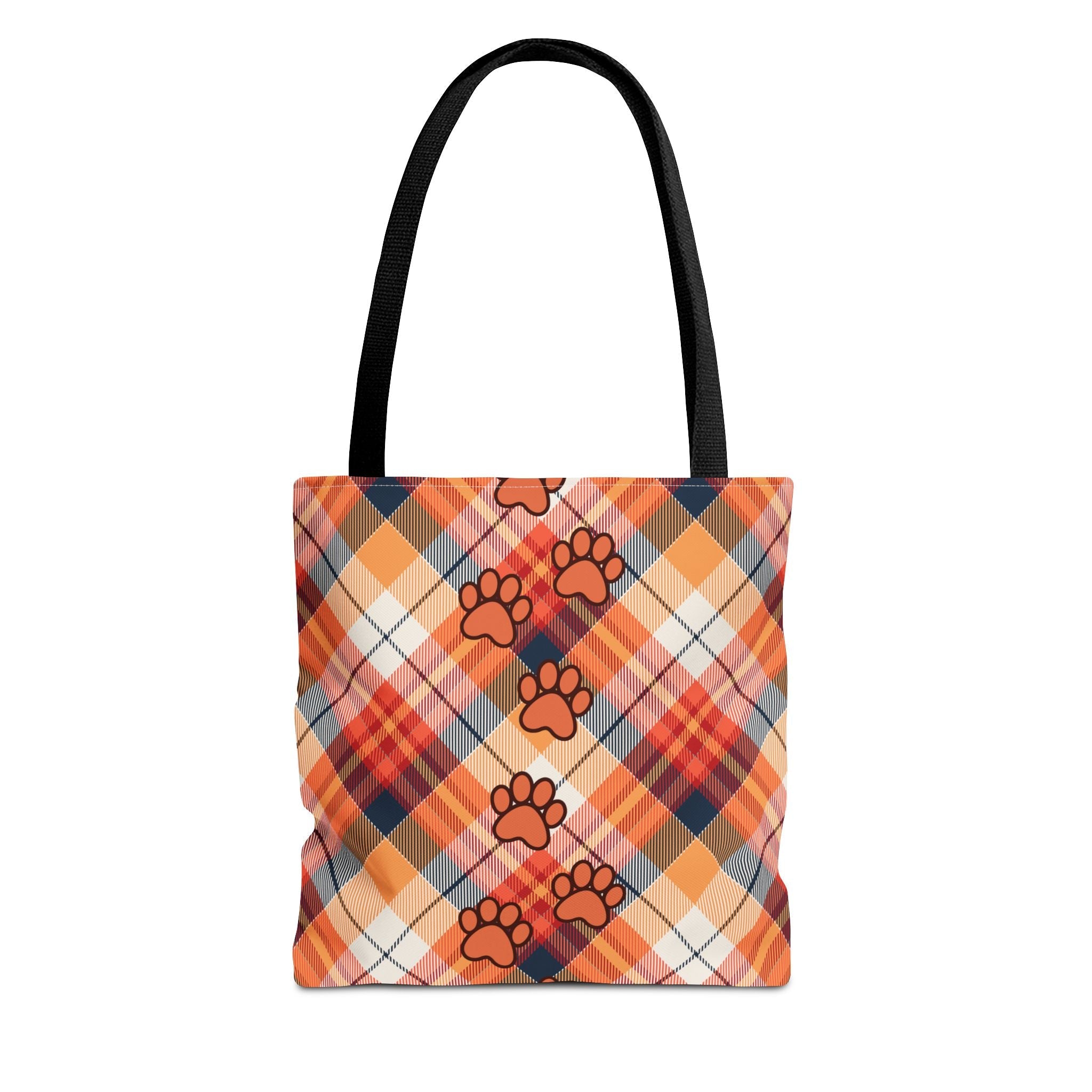 Autumn Plaid Tote Bag - Bags - EpiAl's Shop