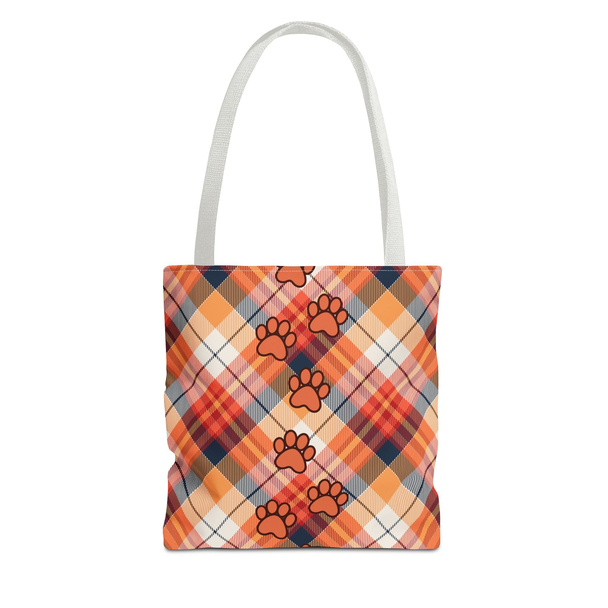 Autumn Plaid Tote Bag - Bags - EpiAl's Shop