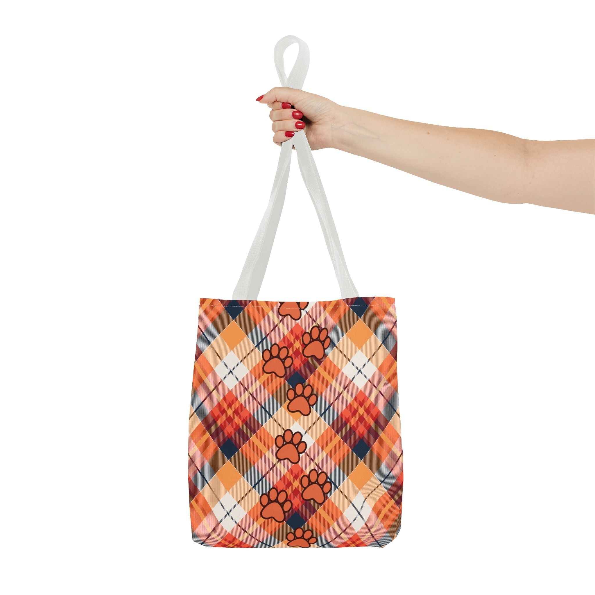 Autumn Plaid Tote Bag - Bags - EpiAl's Shop