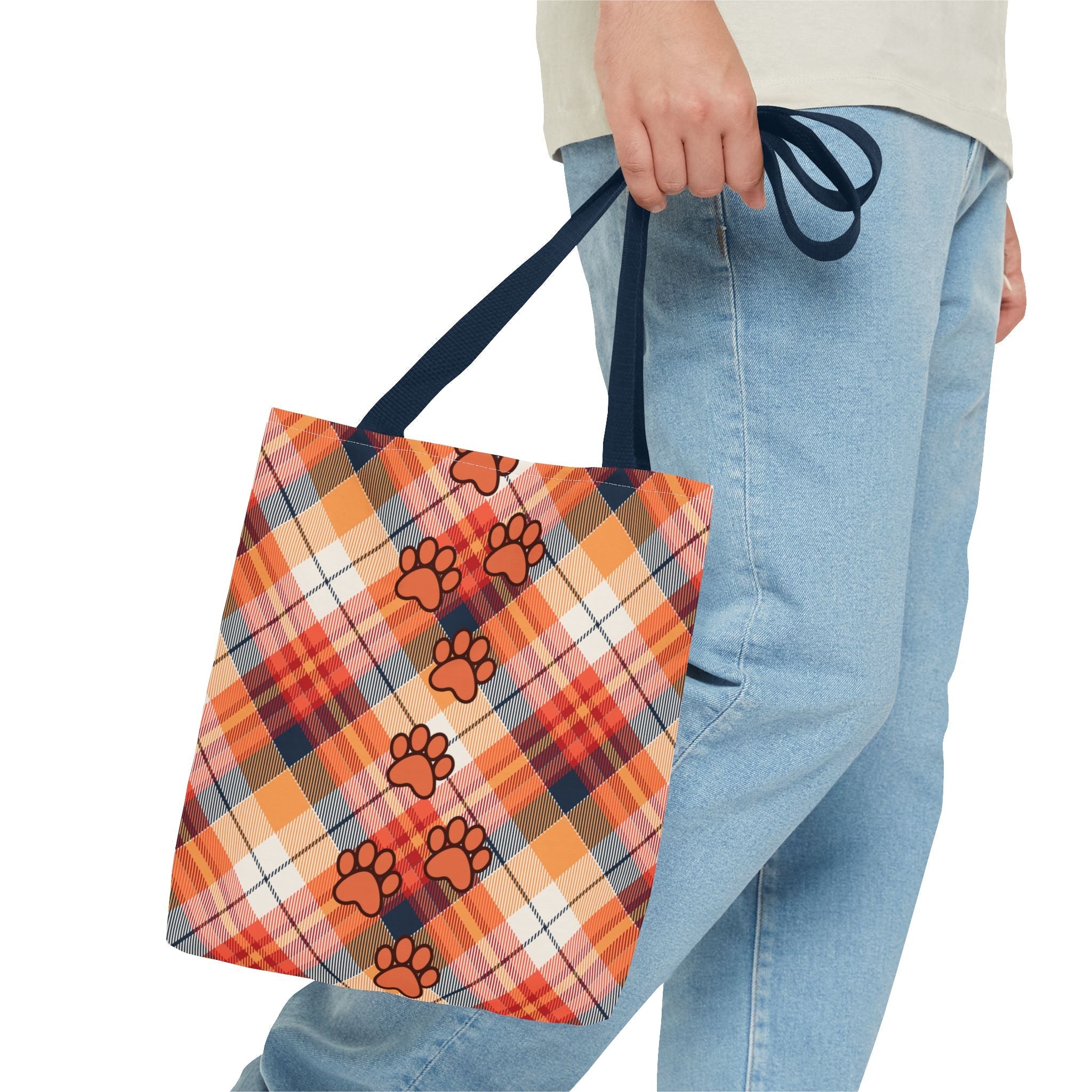 Autumn Plaid Tote Bag - Bags - EpiAl's Shop