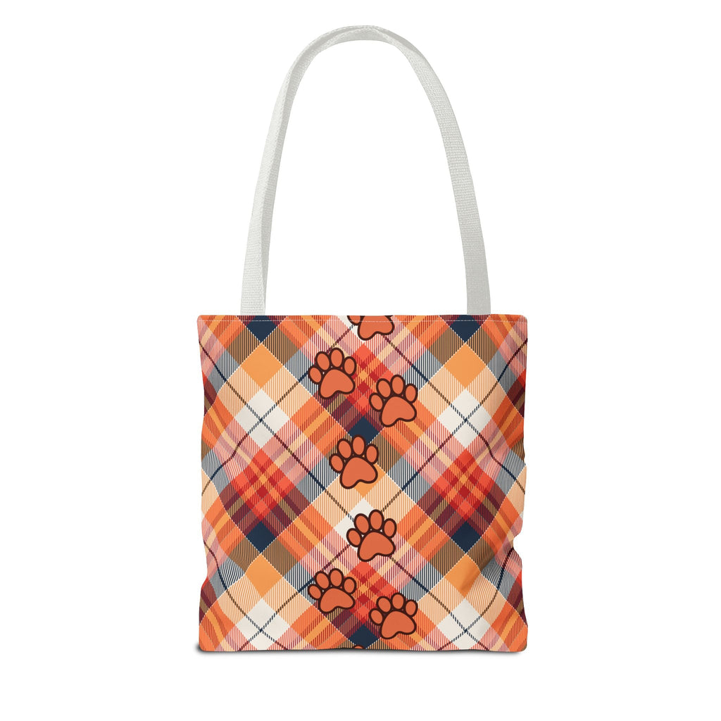 Autumn Plaid Tote Bag - Bags - EpiAl's Shop
