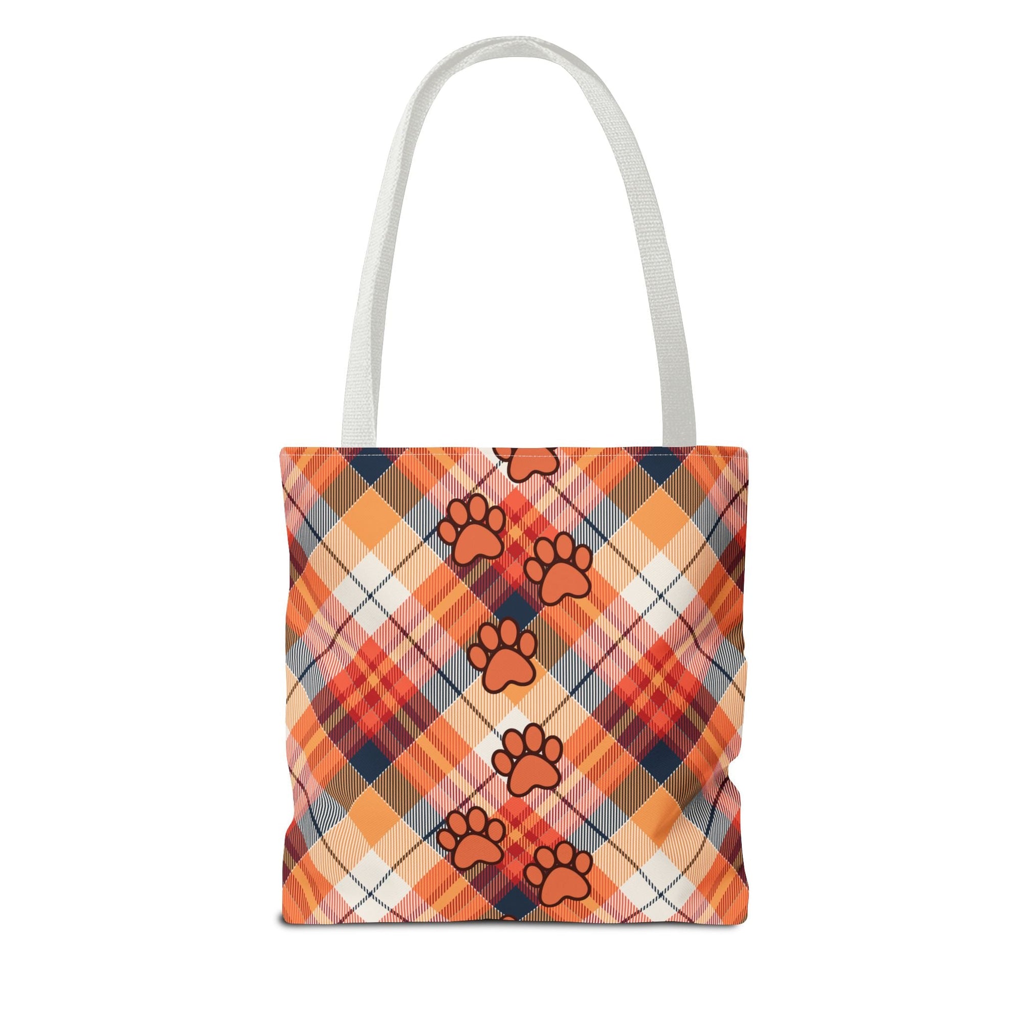 Autumn Plaid Tote Bag - Bags - EpiAl's Shop