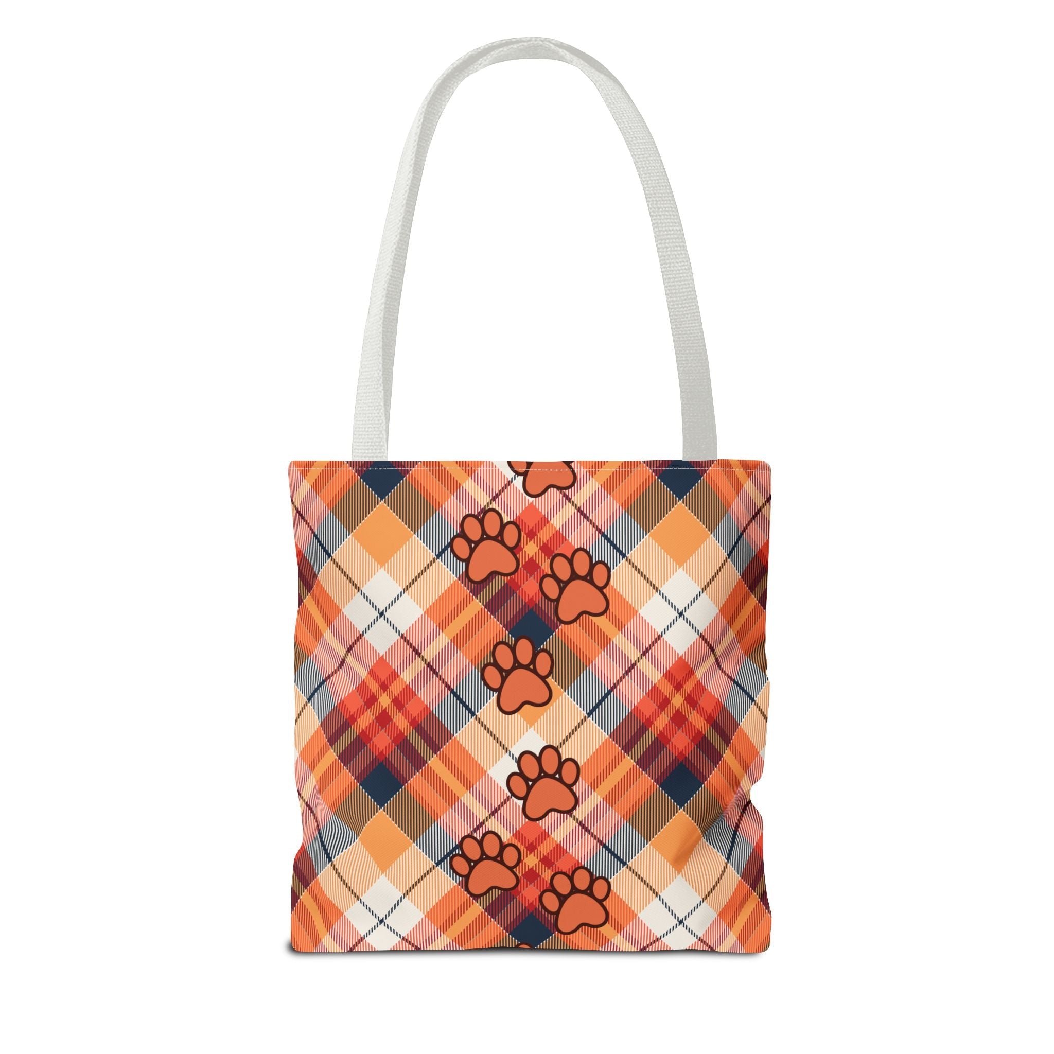 Autumn Plaid Tote Bag - Bags - EpiAl's Shop