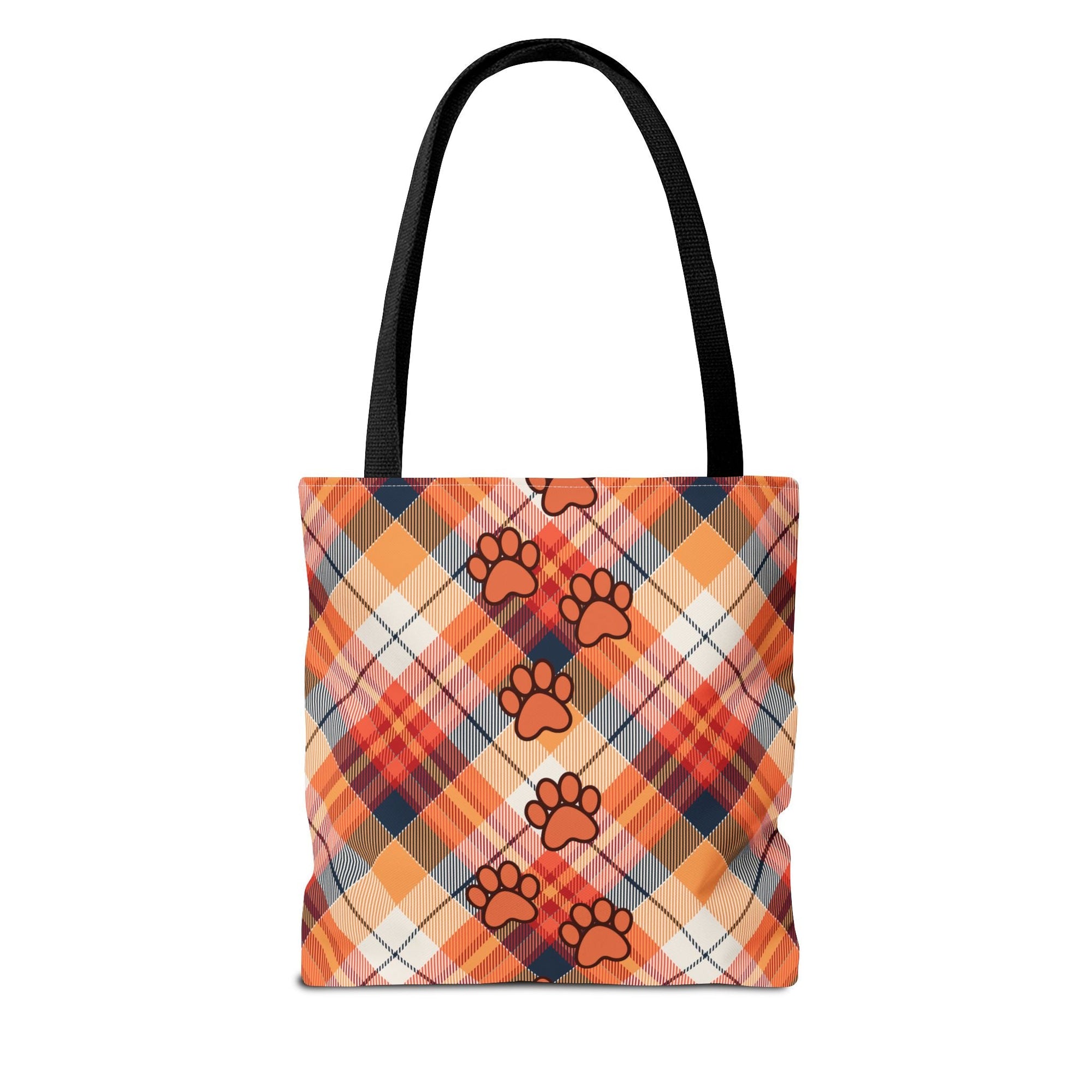 Autumn Plaid Tote Bag - Bags - EpiAl's Shop