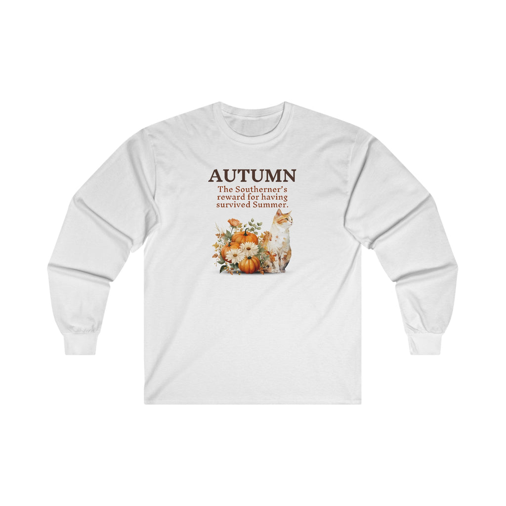 Autumn Reward Unisex Ultra Cotton Long Sleeve Tee - Long - sleeve - Epileptic Al’s Shop