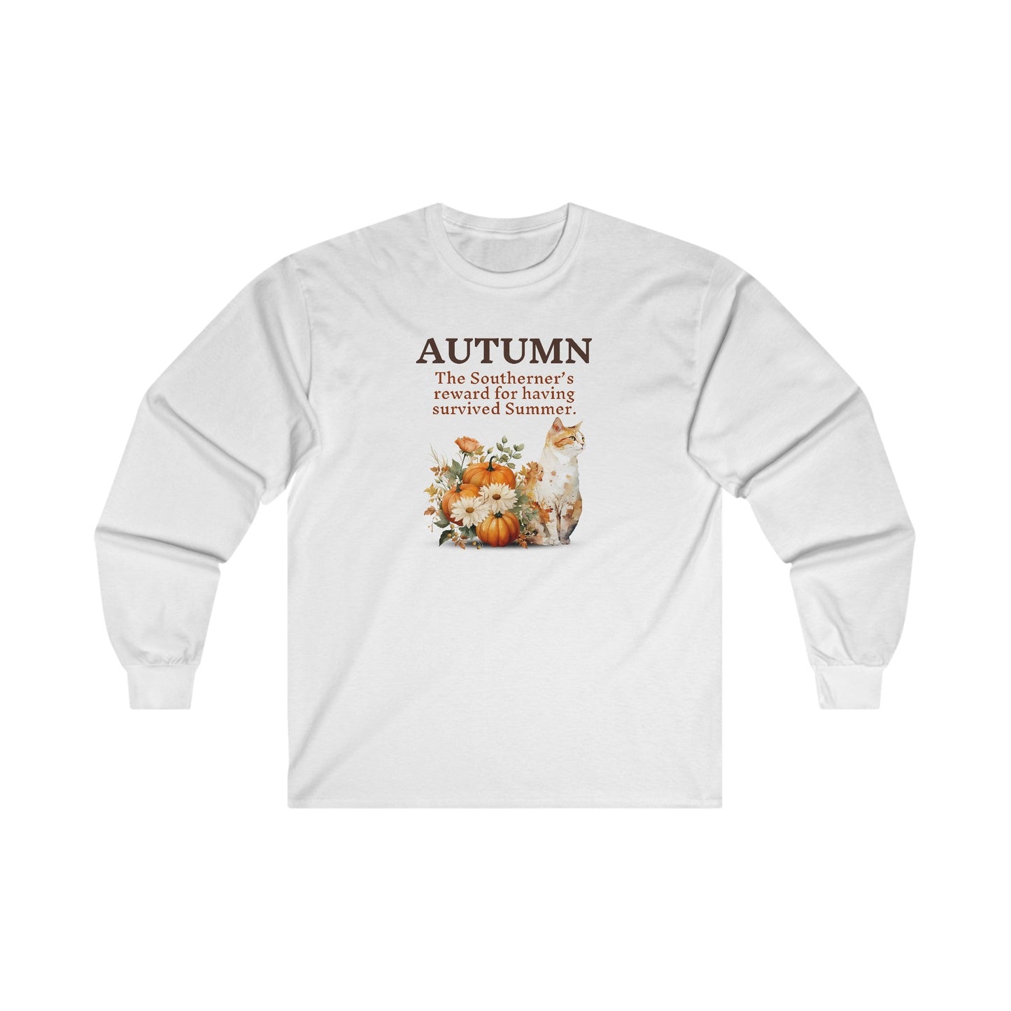 Autumn Reward Unisex Ultra Cotton Long Sleeve Tee - Long - sleeve - Epileptic Al’s Shop