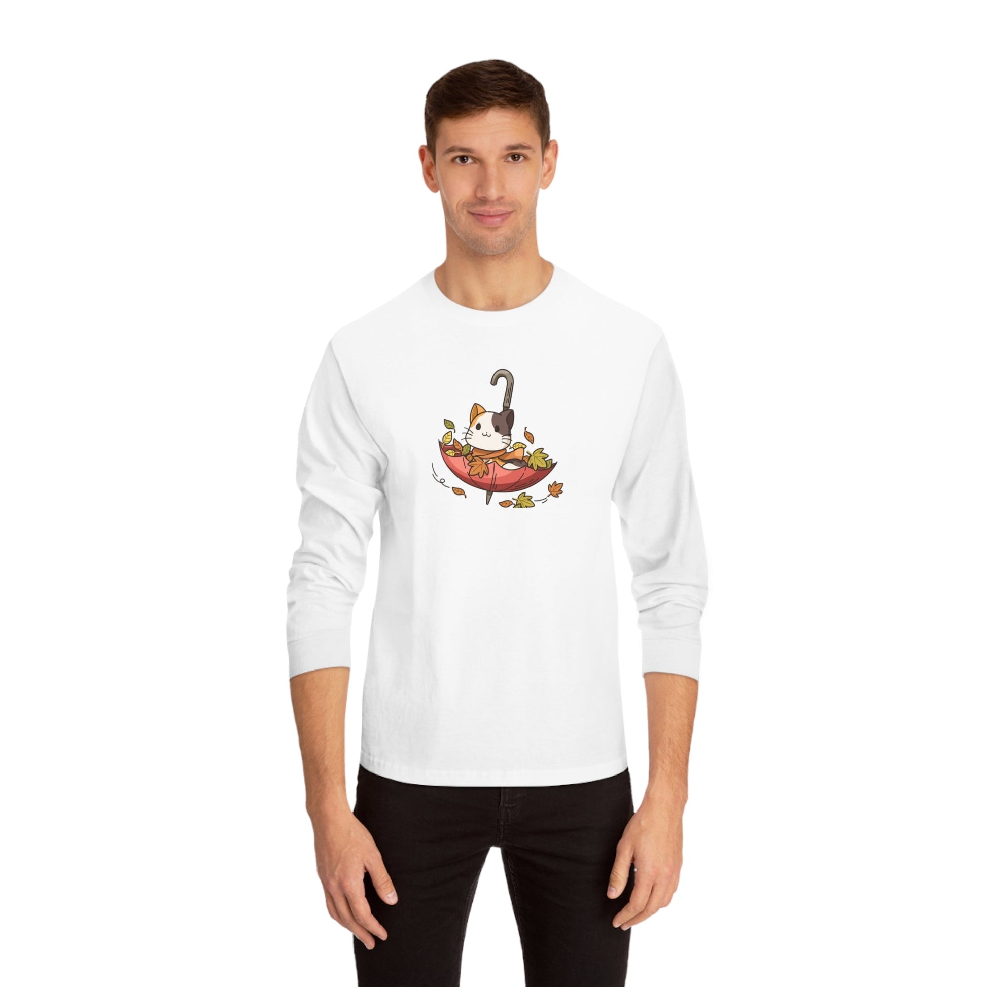 Autumn Umbrella Unisex Classic Long Sleeve T - Shirt - Long - sleeve - Epileptic Al’s Shop