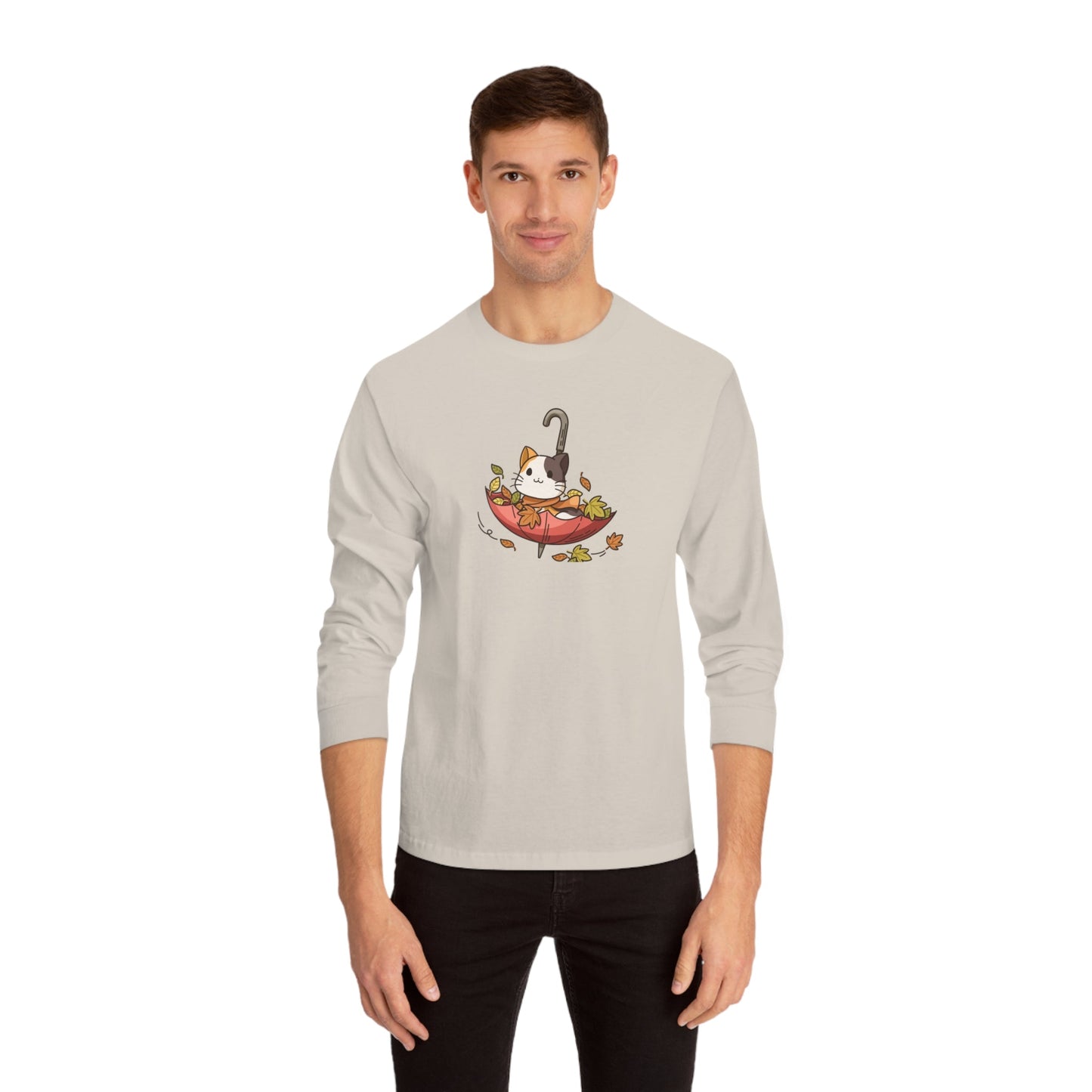Autumn Umbrella Unisex Classic Long Sleeve T - Shirt - Long - sleeve - Epileptic Al’s Shop