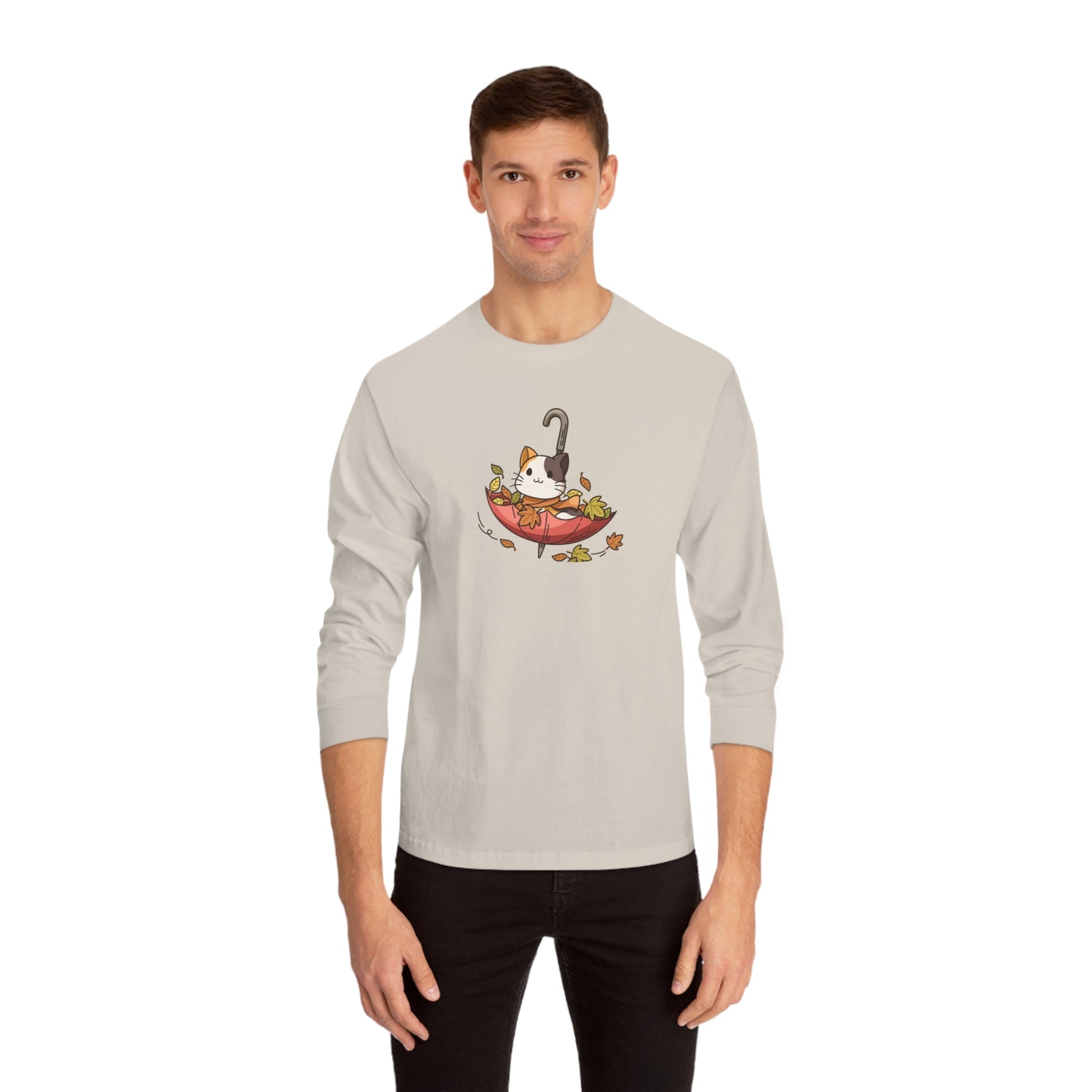 Autumn Umbrella Unisex Classic Long Sleeve T - Shirt - Long - sleeve - Epileptic Al’s Shop