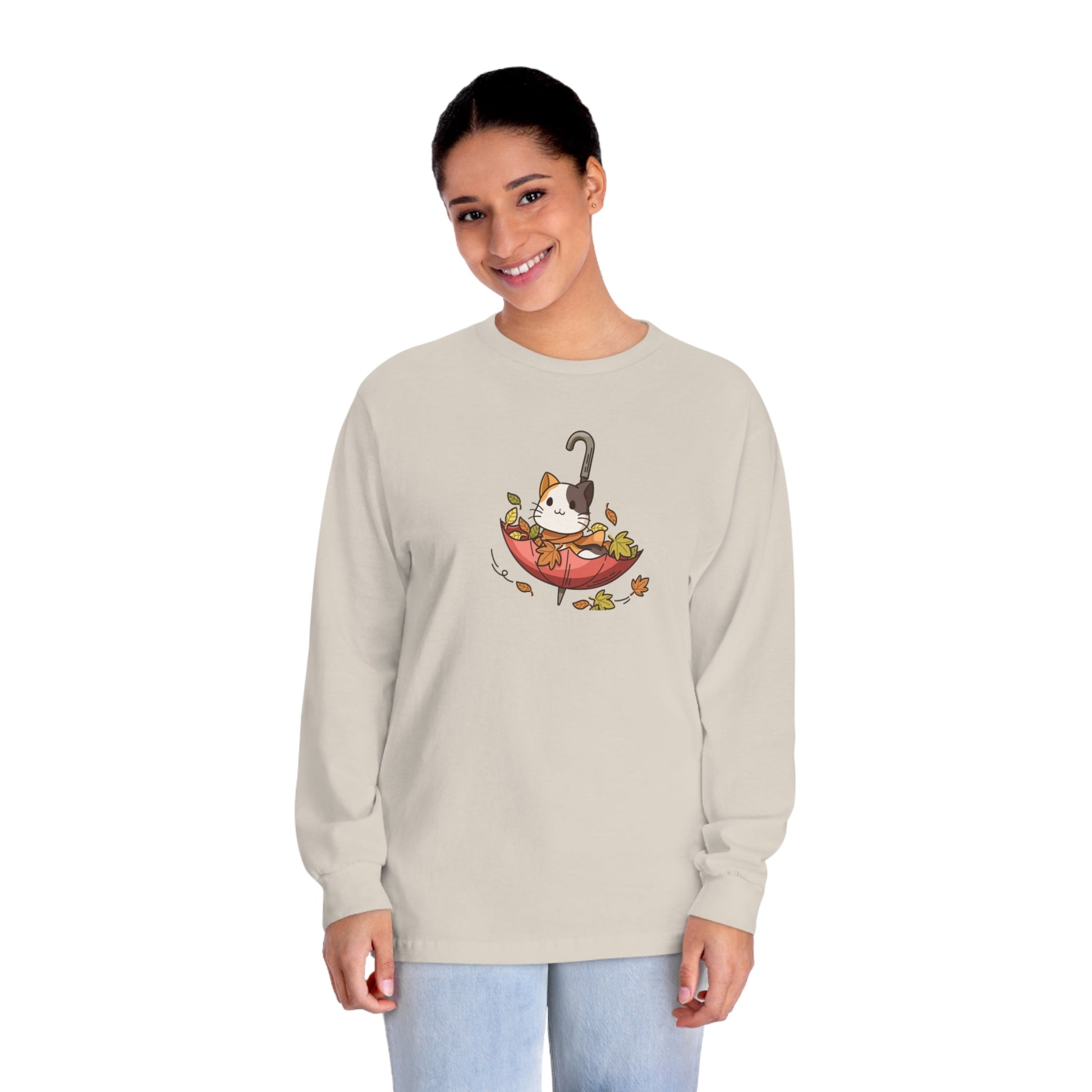 Autumn Umbrella Unisex Classic Long Sleeve T - Shirt - Long - sleeve - Epileptic Al’s Shop