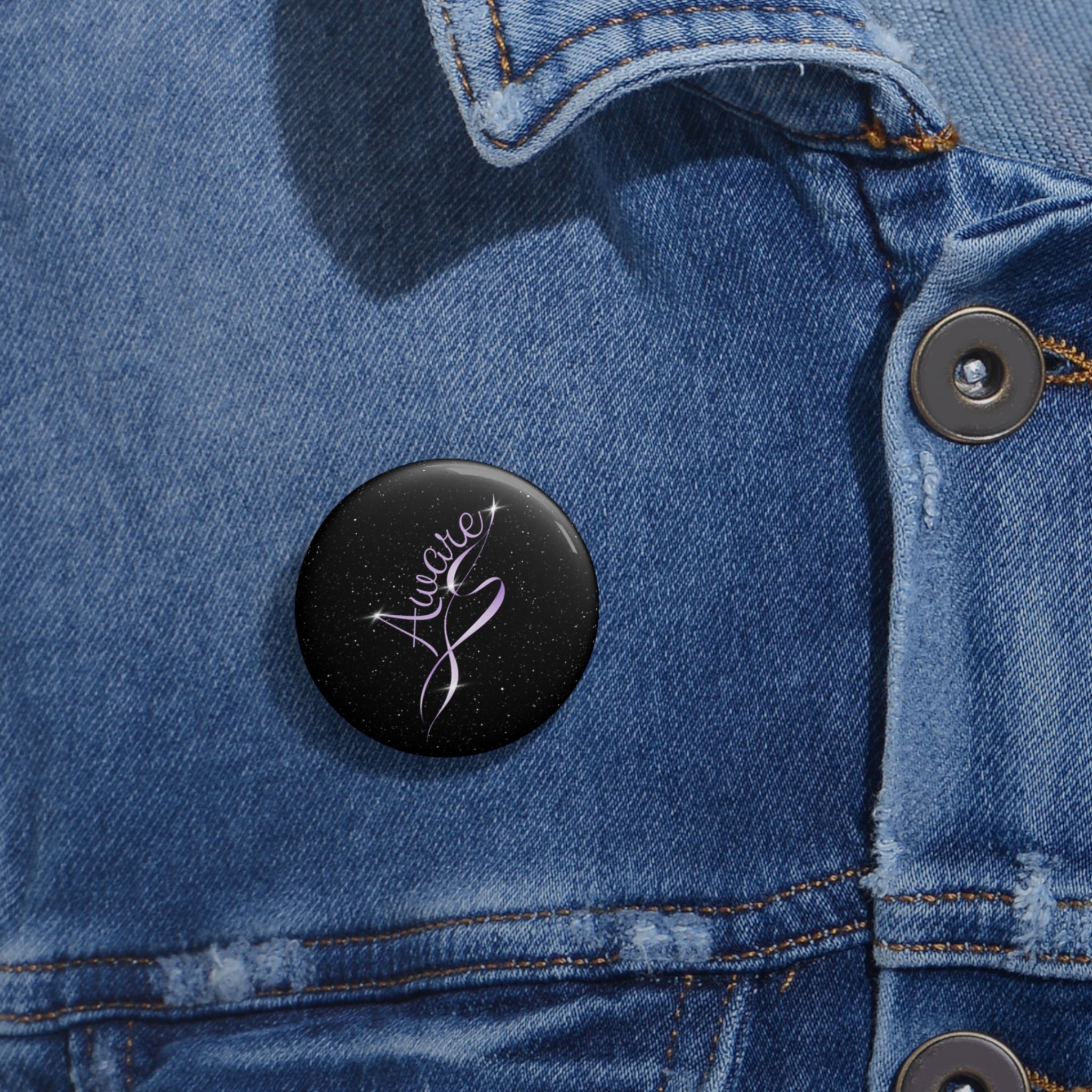Aware Pinback Button - Buttons, Pinback - EpiAl's Shop