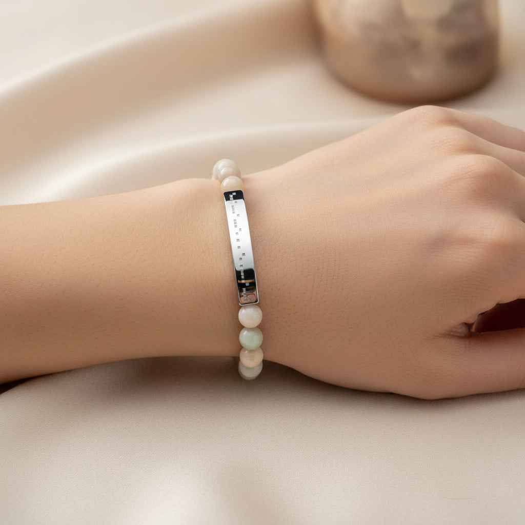 AWARENESS Morse Code Bracelet – Epilepsy Awareness Beaded Bar Bracelet - Jewelry, Bracelets - EpiAl's Shop