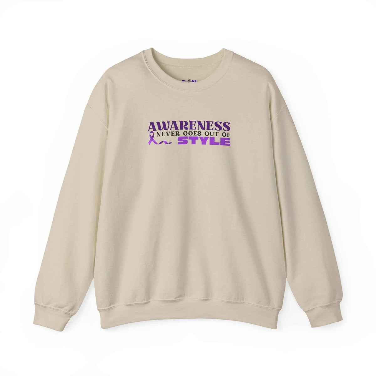 “Awareness Never Goes Out of Style” Embroidered Sweatshirt - Clothing, Unisex, Sweatshirts - EpiAl's Shop