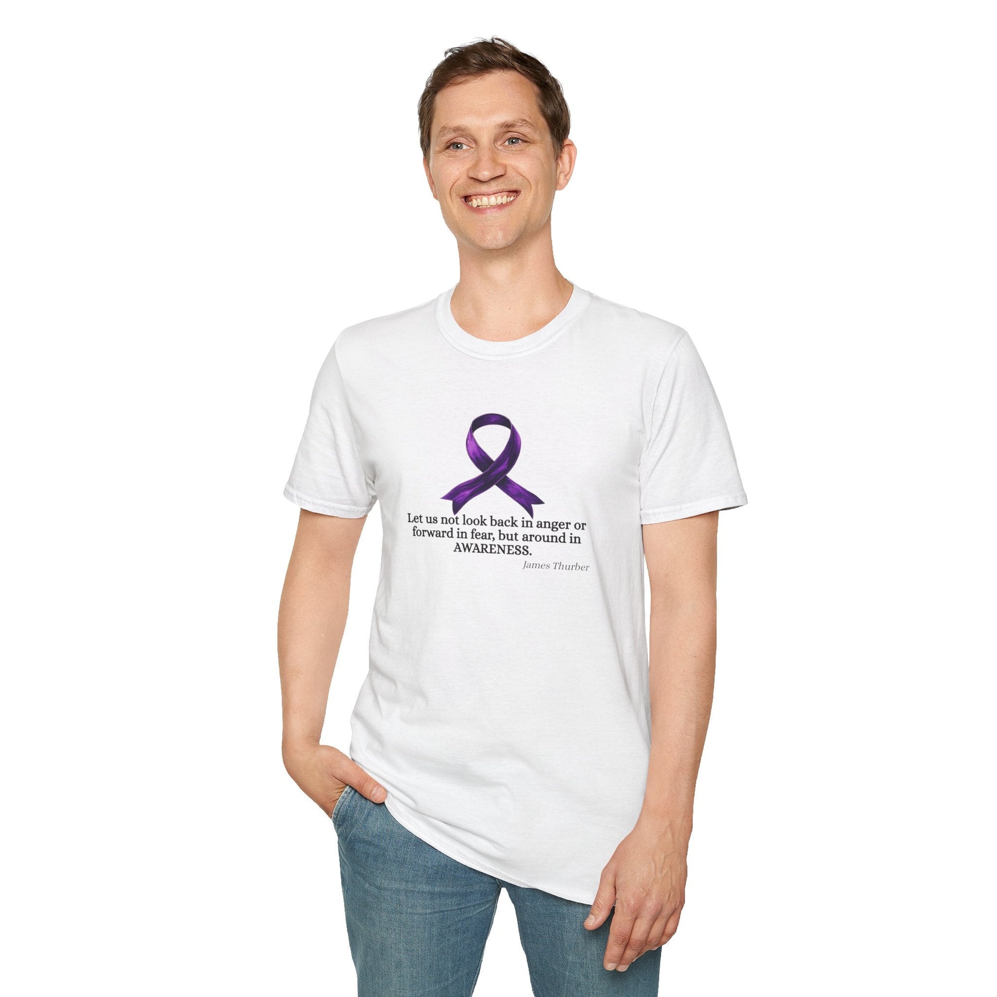 Awareness Ribbon Unisex Inspirational Quotes Tee - Clothing, T-shirts - EpiAl's Shop