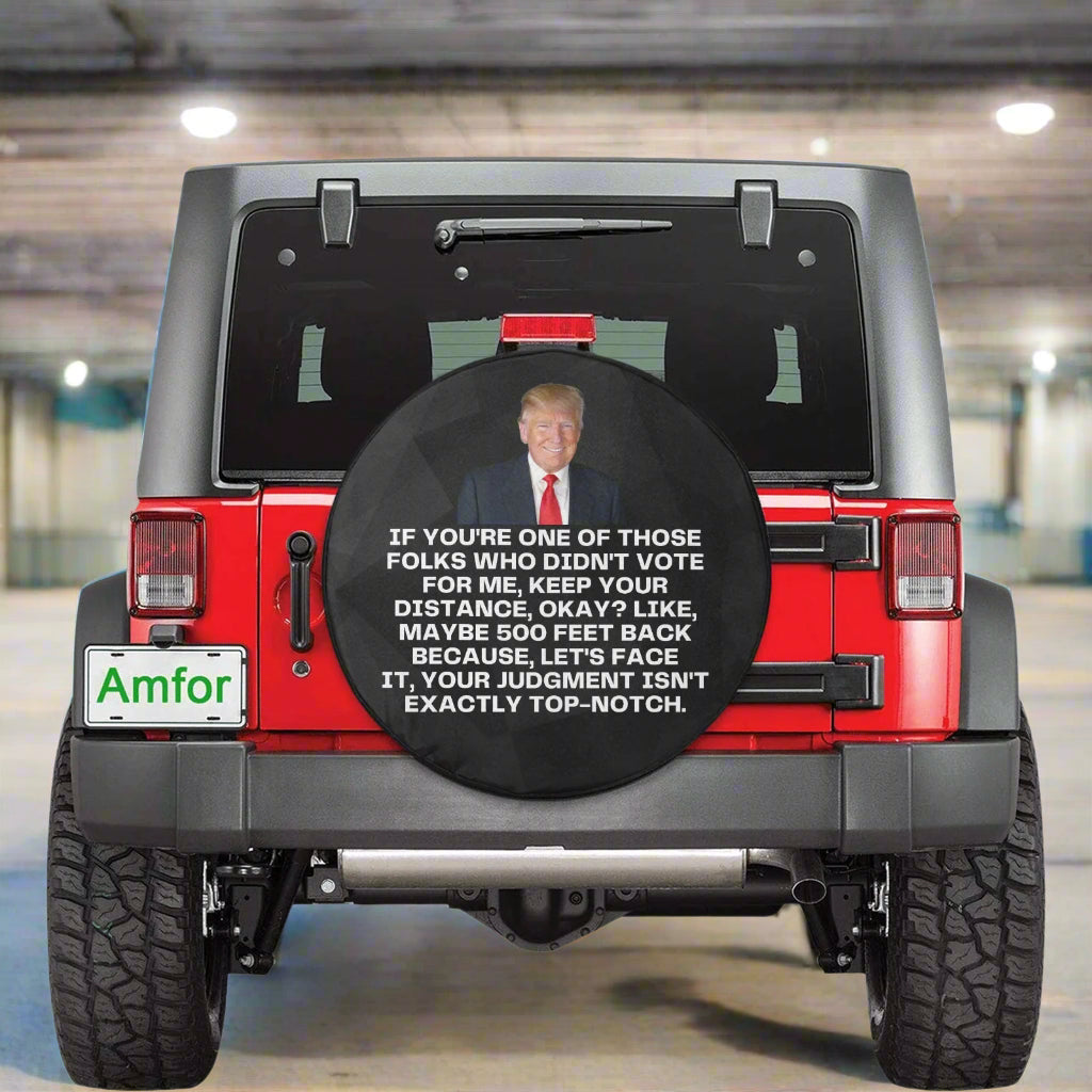 Trump 500 Feet Spare Tire Cover (Small)(15")