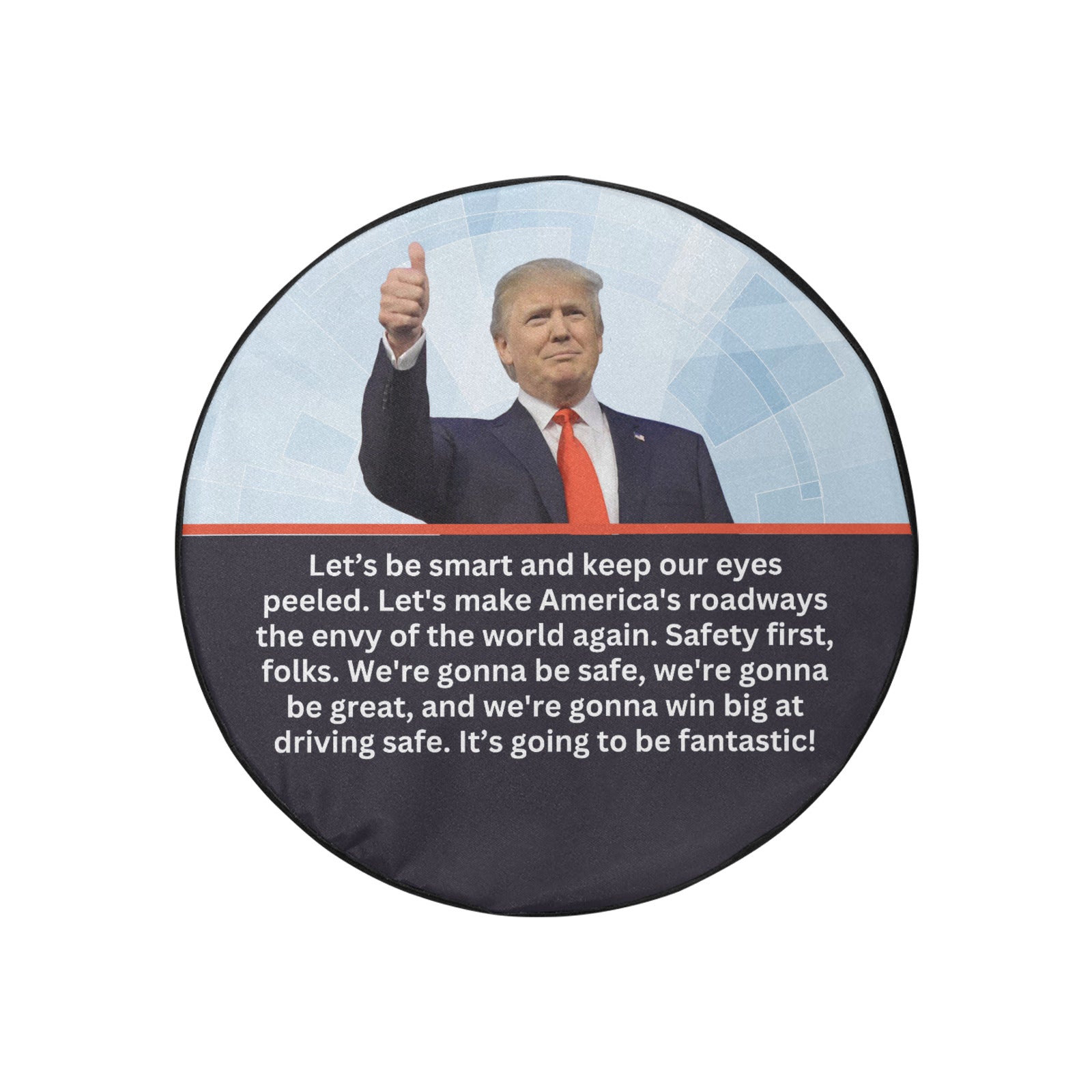 Trump Safe Spare Tire Cover (Small)(15")