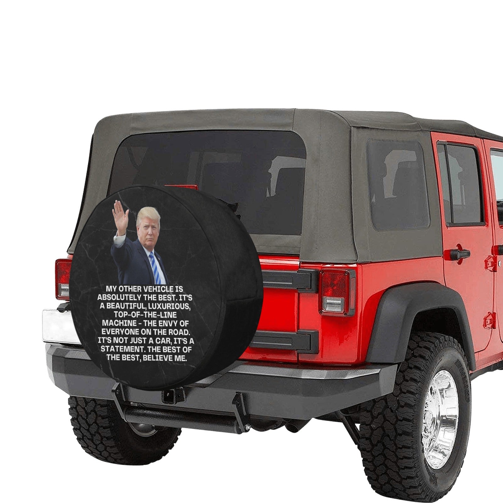 Trump Other Vehicle Spare Tire Cover (Large)(17")