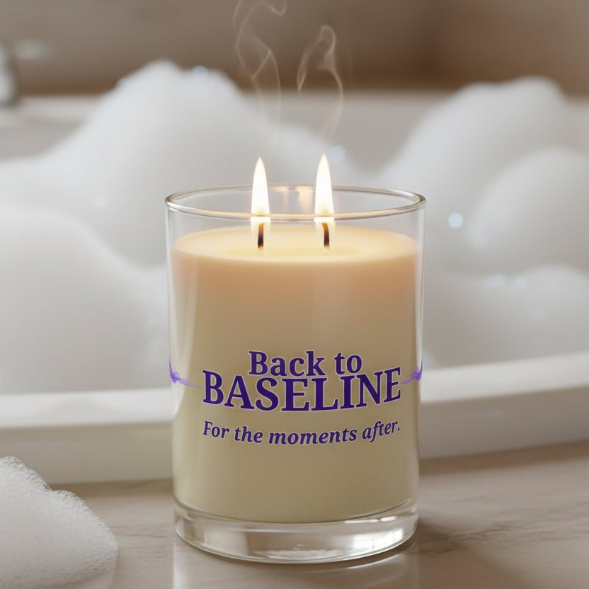 Back to Baseline Epilepsy Awareness Candle – For the Moments After - Decor, Candles, Scented - EpiAl's Shop