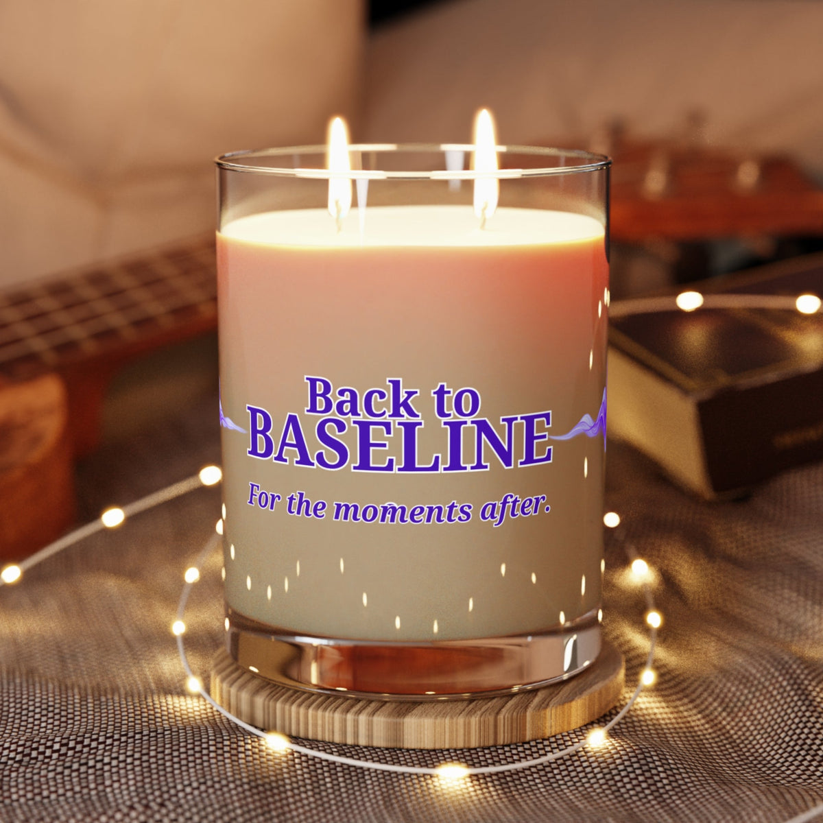 Back to Baseline Epilepsy Awareness Candle – For the Moments After - Decor, Candles, Scented - EpiAl's Shop