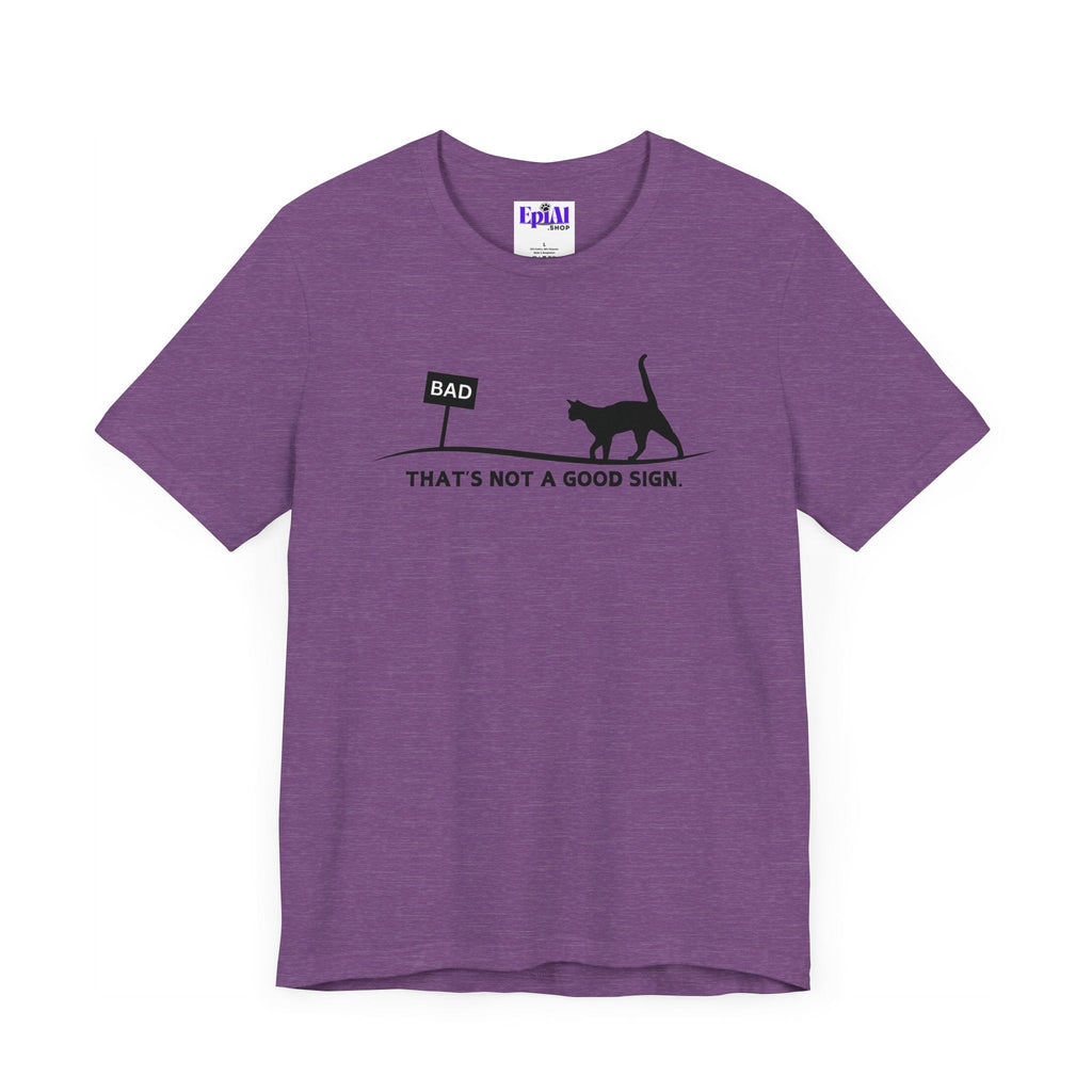 Bad Sign Unisex Jersey Short Sleeve Tee - T - Shirt - Epileptic Al’s Shop