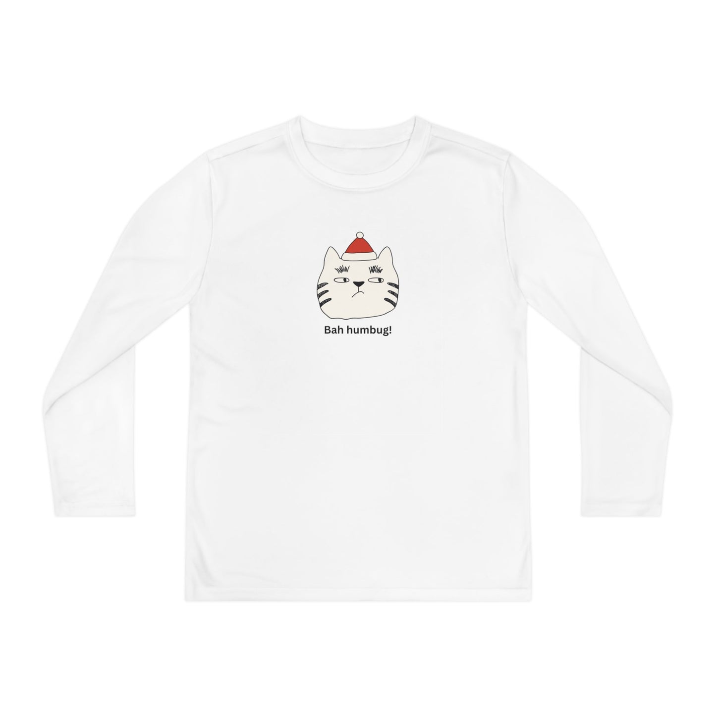 Bah Humbug Youth Long Sleeve Competitor Tee - Kids clothes - Epileptic Al’s Shop