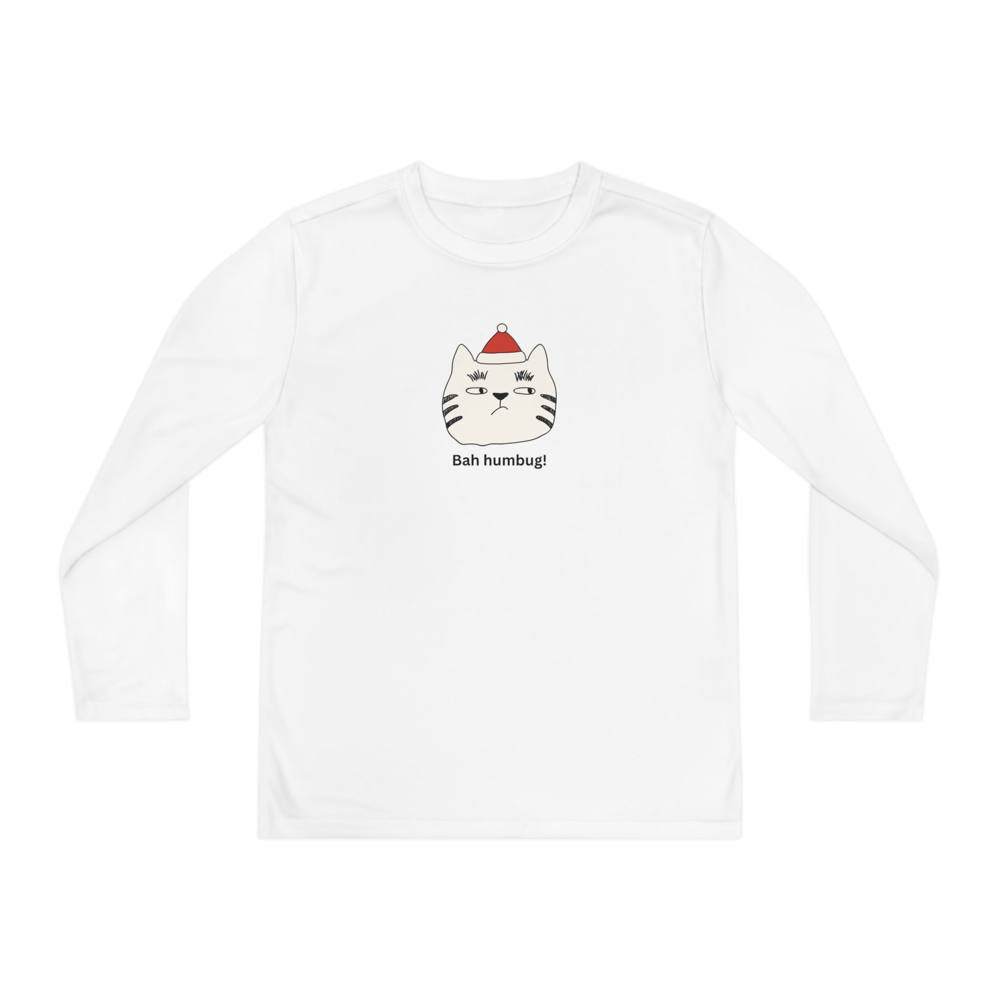Bah Humbug Youth Long Sleeve Competitor Tee - Kids clothes - Epileptic Al’s Shop