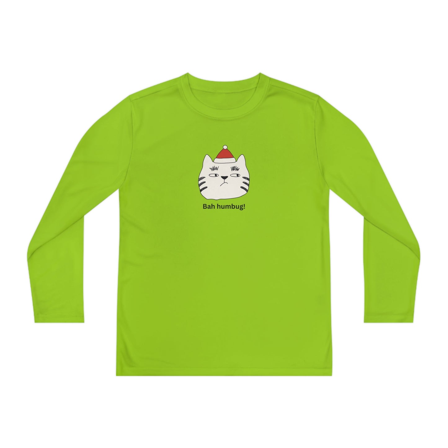 Bah Humbug Youth Long Sleeve Competitor Tee - Kids clothes - Epileptic Al’s Shop