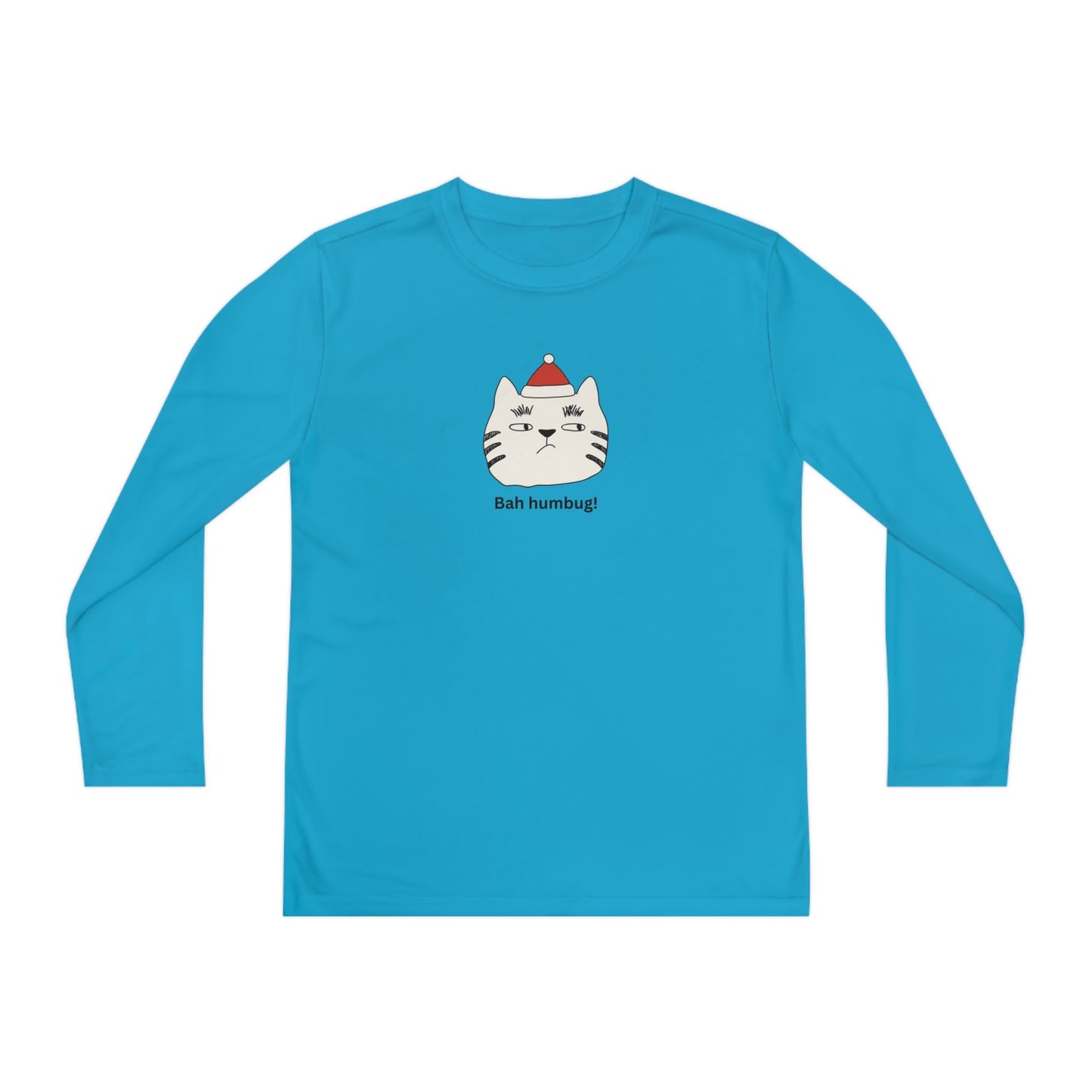 Bah Humbug Youth Long Sleeve Competitor Tee - Kids clothes - Epileptic Al’s Shop