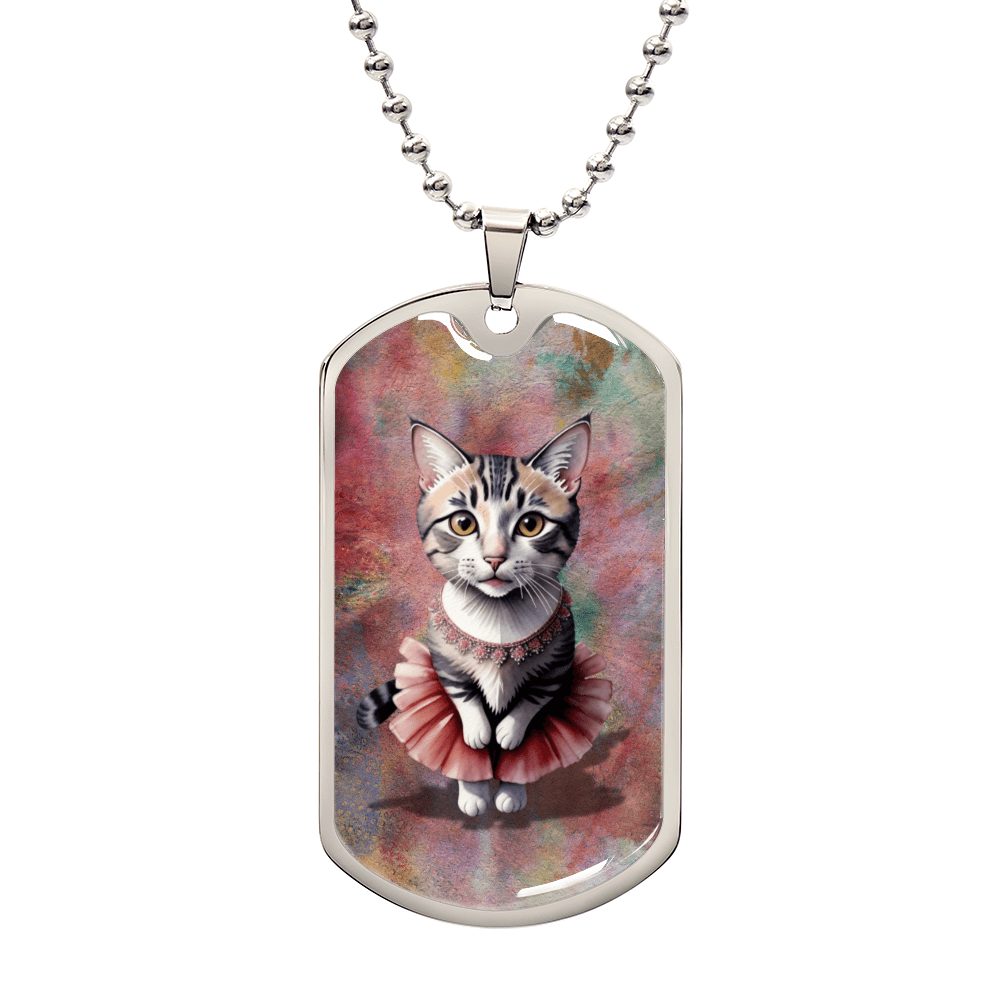 Ballerina Kitty Novelty Necklace - Jewelry, Necklaces - EpiAl's Shop