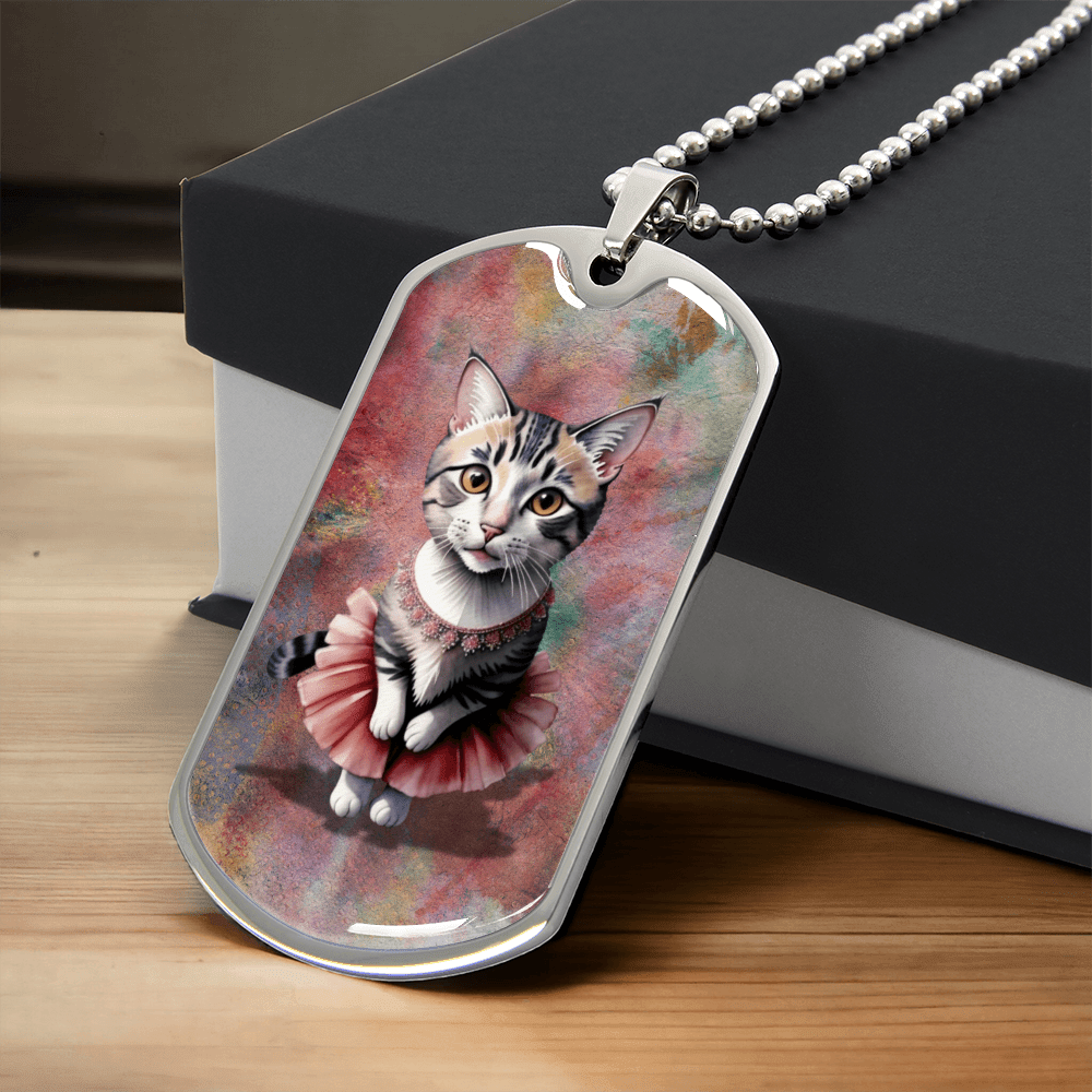 Ballerina Kitty Novelty Necklace - Jewelry, Necklaces - EpiAl's Shop