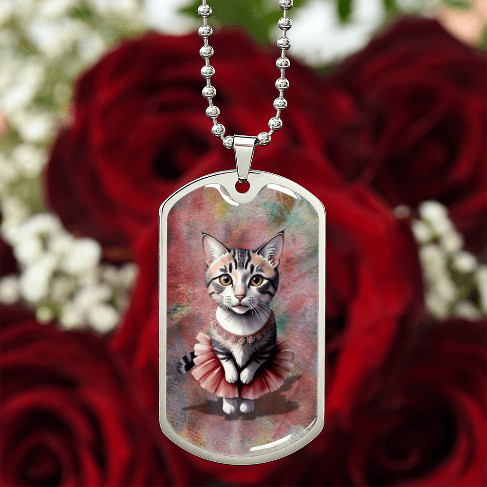 Ballerina Kitty Novelty Necklace - Jewelry, Necklaces - EpiAl's Shop