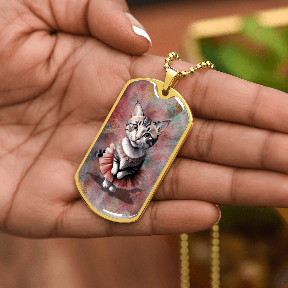 Ballerina Kitty Novelty Necklace - Jewelry, Necklaces - EpiAl's Shop