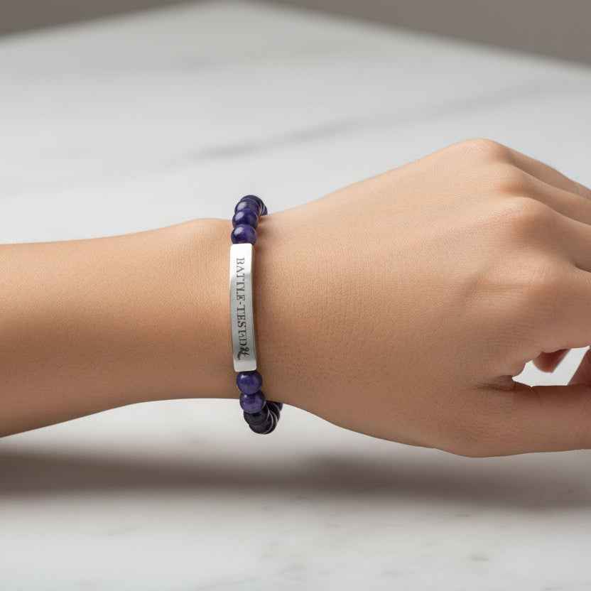 Battle-Tested Epilepsy Awareness Bracelet - Jewelry, Bracelets - EpiAl's Shop
