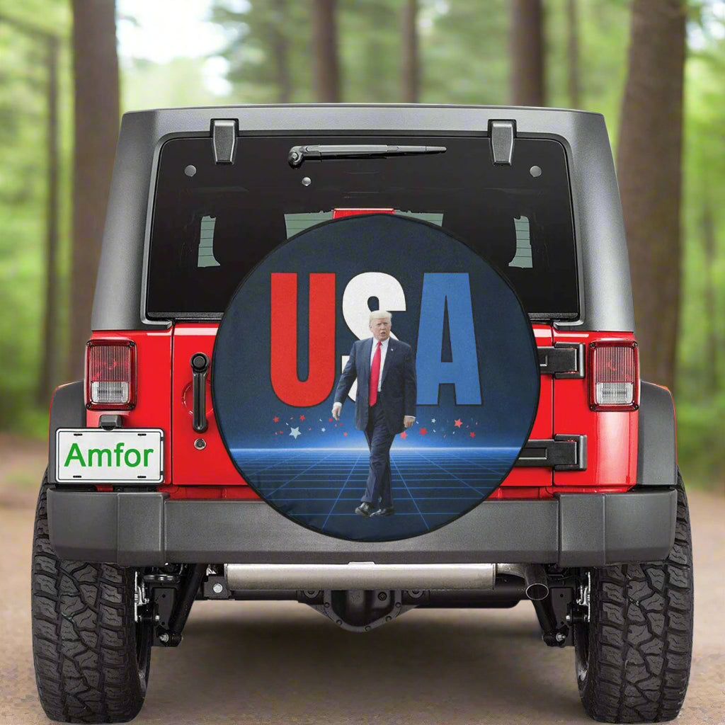 Trump USA Spare Tire Cover (Large)(17")