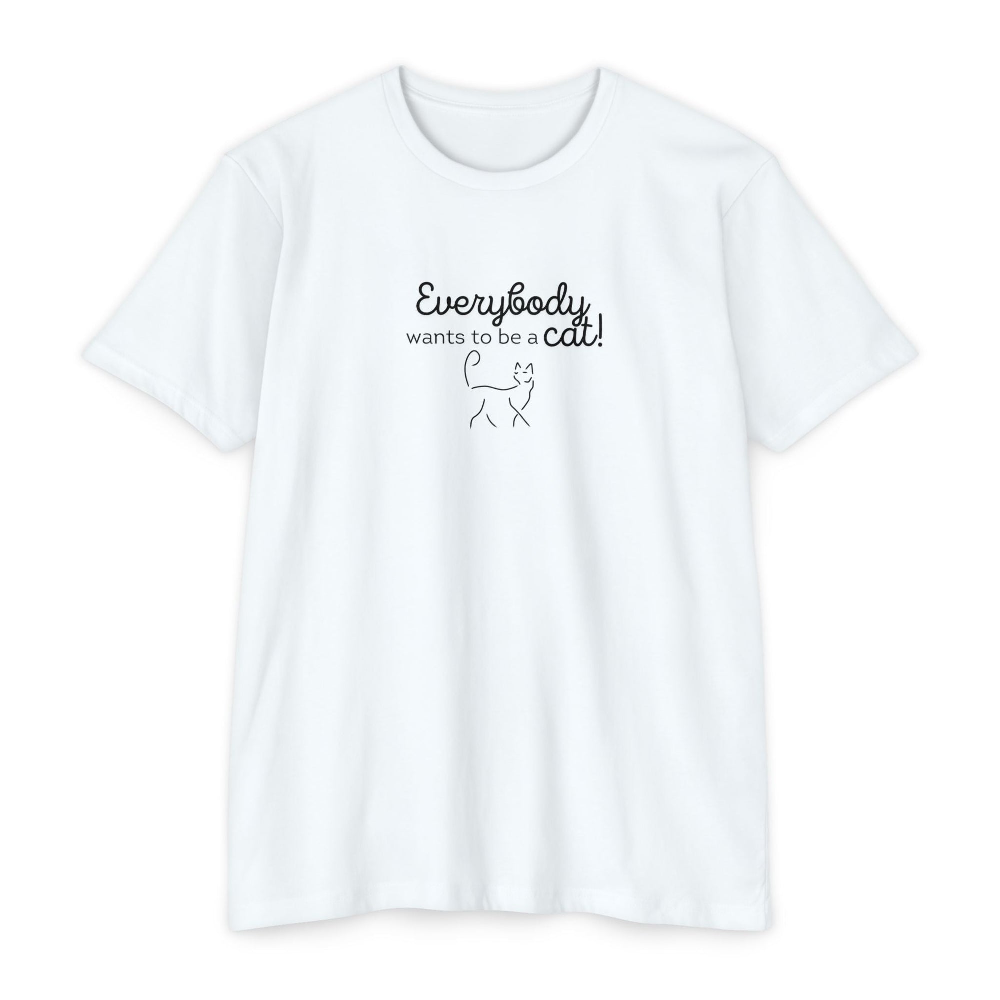 Be a Cat Unisex CVC Jersey T - shirt - T - Shirt - Epileptic Al’s Shop