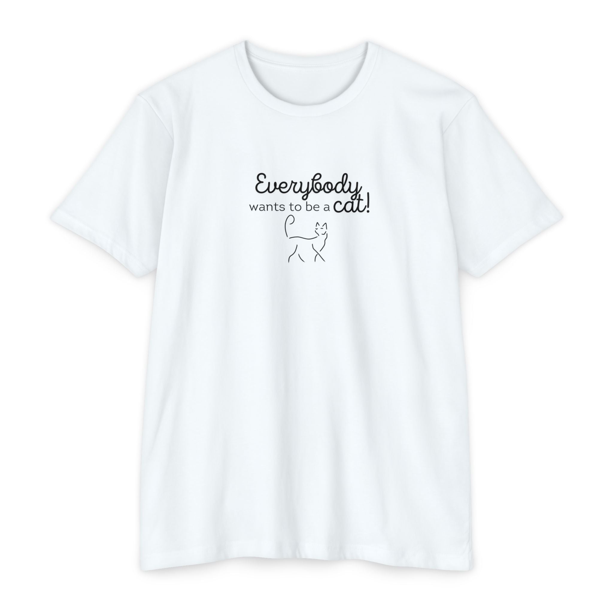 Be a Cat Unisex CVC Jersey T - shirt - T - Shirt - Epileptic Al’s Shop
