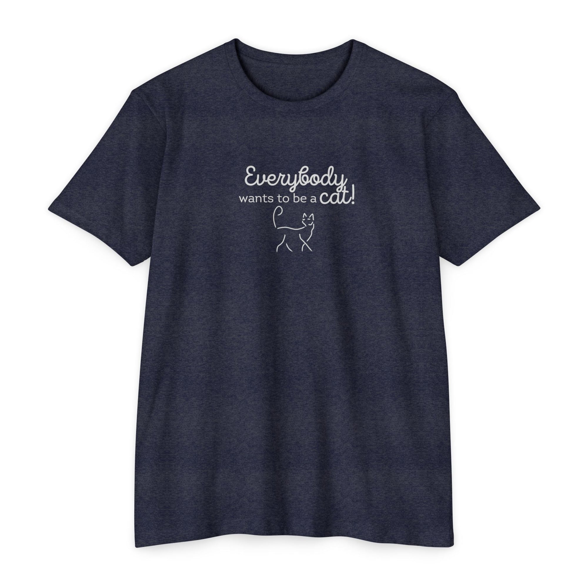 Be a Cat Unisex CVC Jersey T - shirt - T - Shirt - Epileptic Al’s Shop
