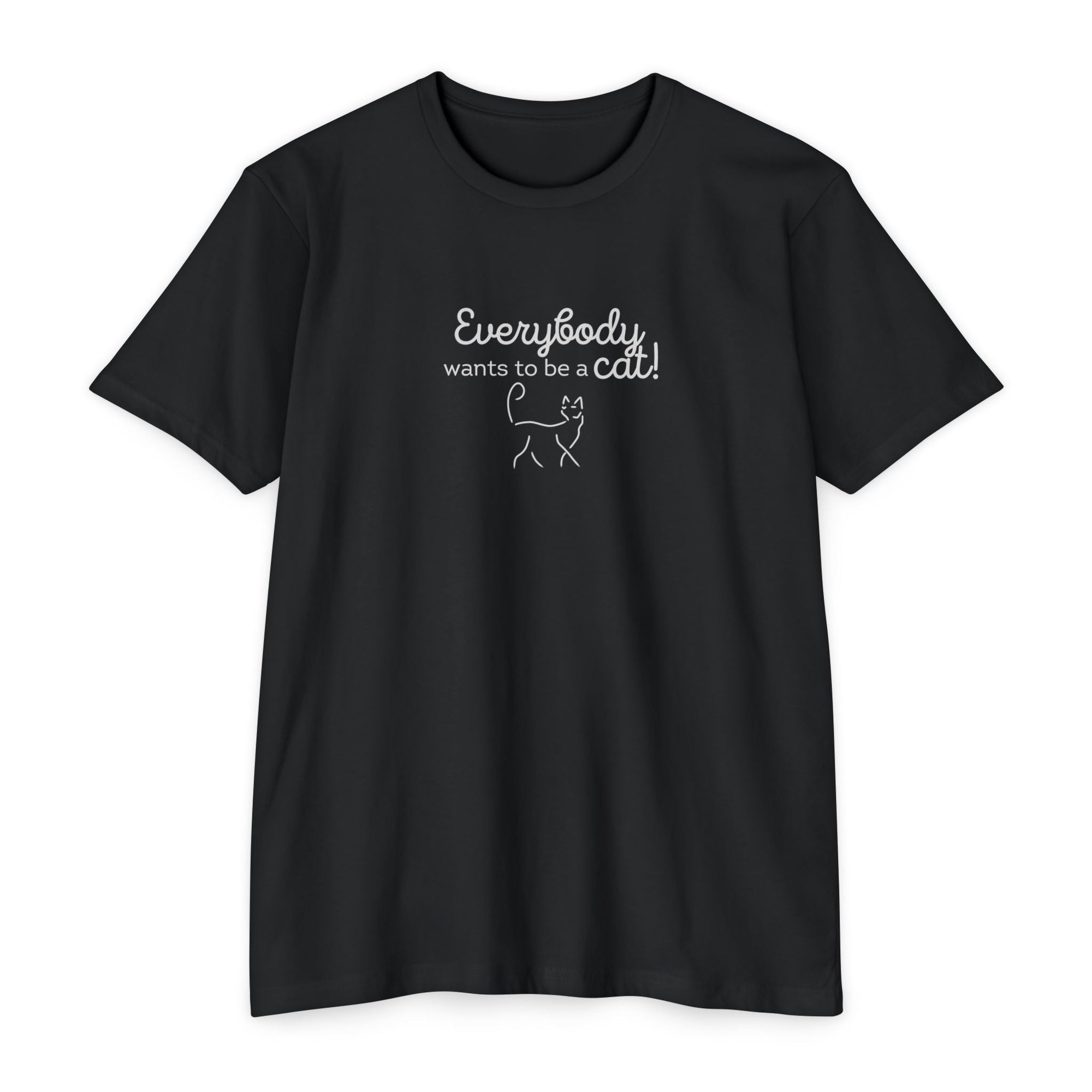 Be a Cat Unisex CVC Jersey T - shirt - T - Shirt - Epileptic Al’s Shop