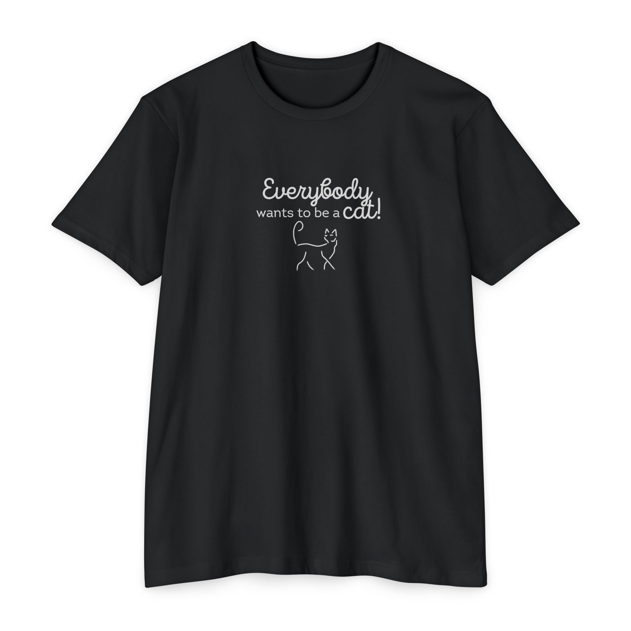 Be a Cat Unisex CVC Jersey T - shirt - T - Shirt - Epileptic Al’s Shop