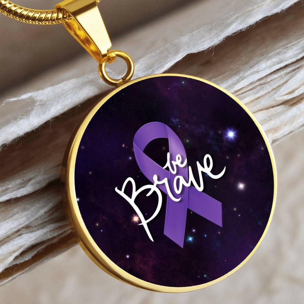 Be Brave Necklace - Jewelry - Epileptic Al’s Shop