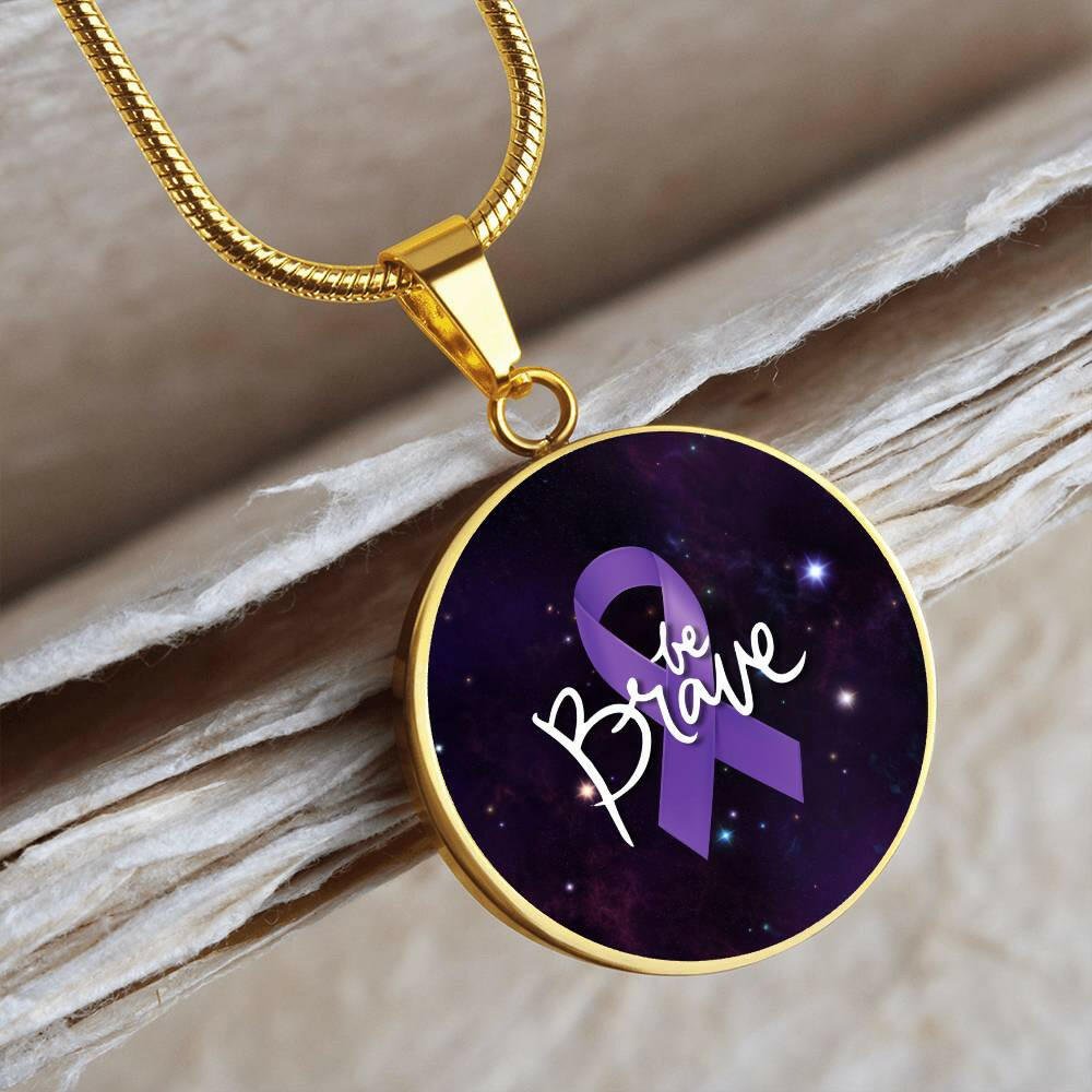 Be Brave Necklace - Jewelry - Epileptic Al’s Shop
