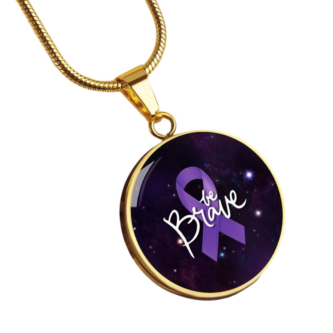 Be Brave Necklace - Jewelry - Epileptic Al’s Shop