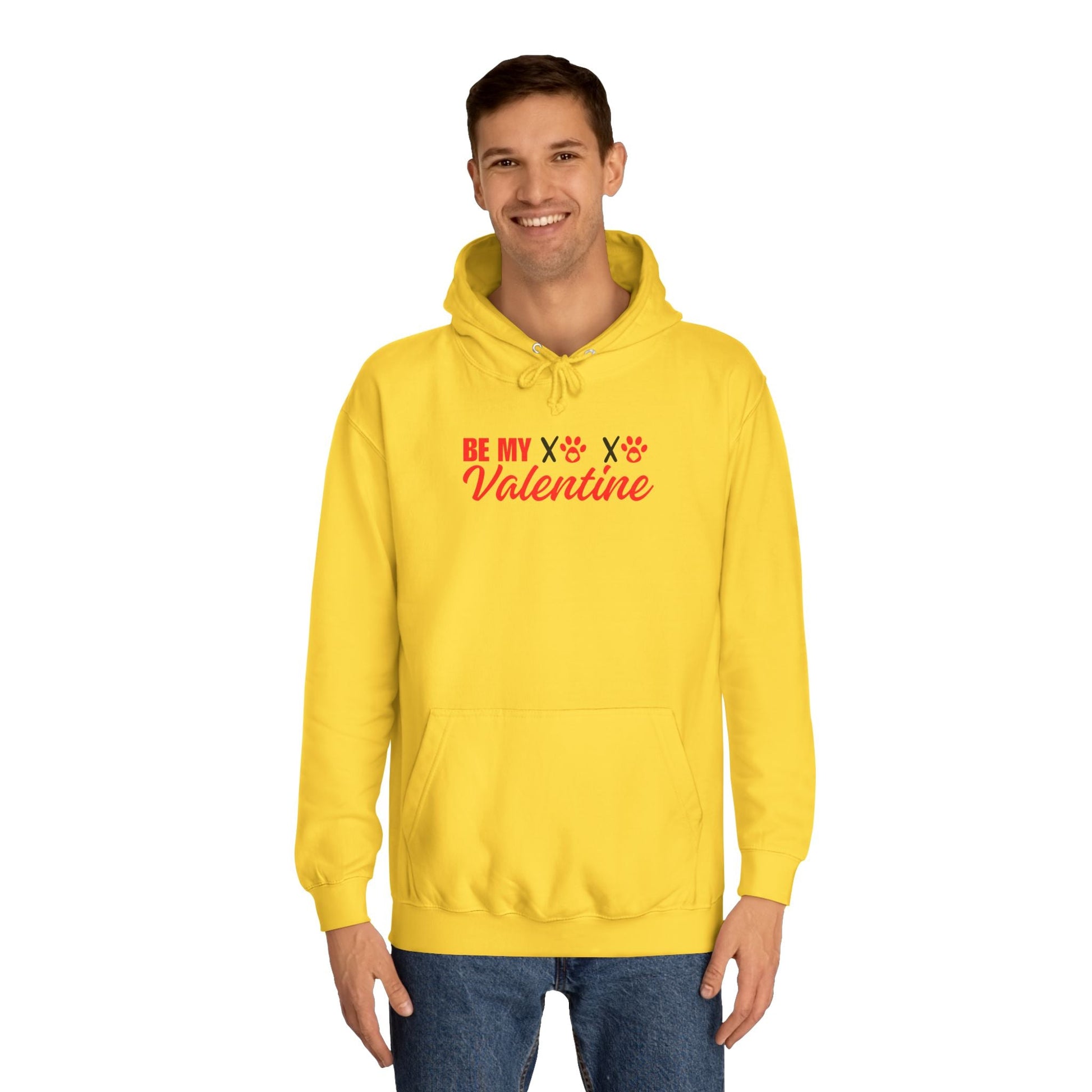 Be My Valentine Unisex College - Style Hoodie - Hoodie - Epileptic Al’s Shop
