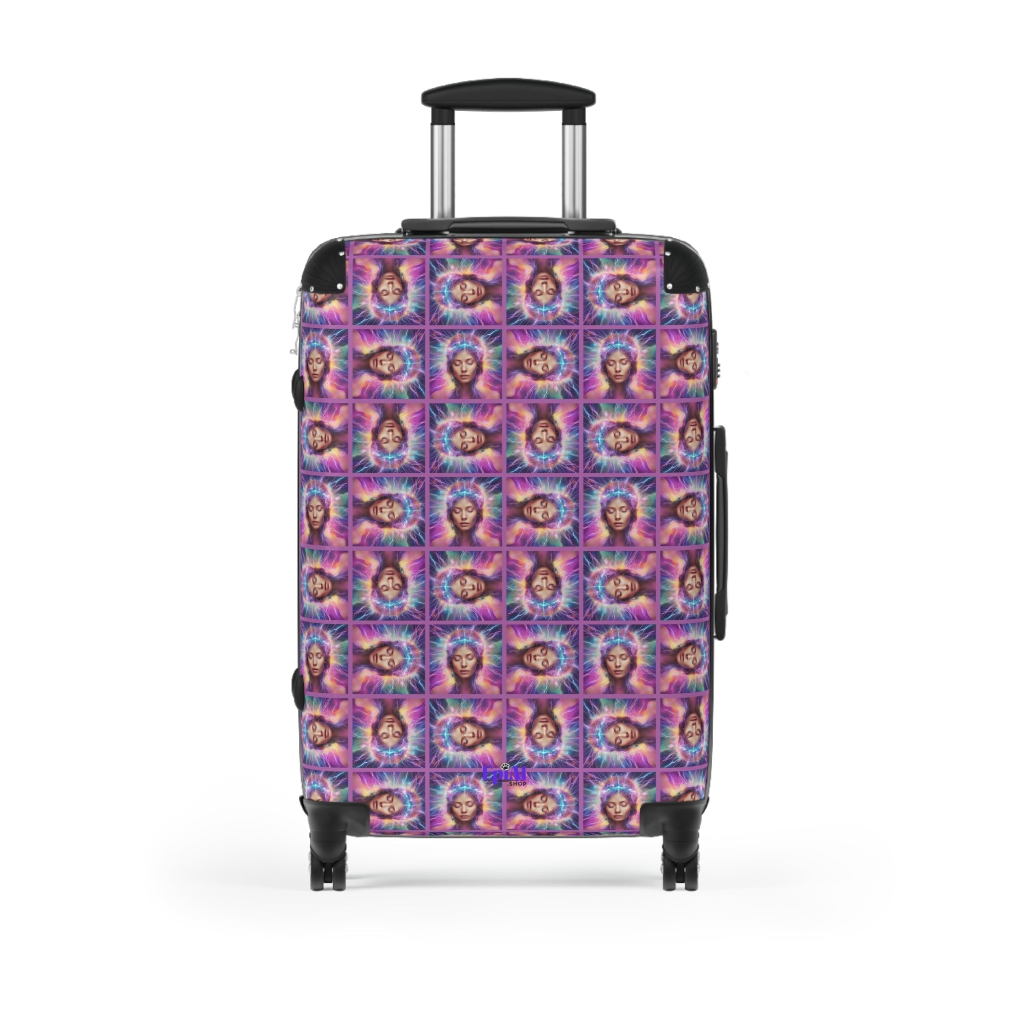 Beautiful Brain Epilepsy Awareness Suitcase - Bags, Suitcases - EpiAl's Shop