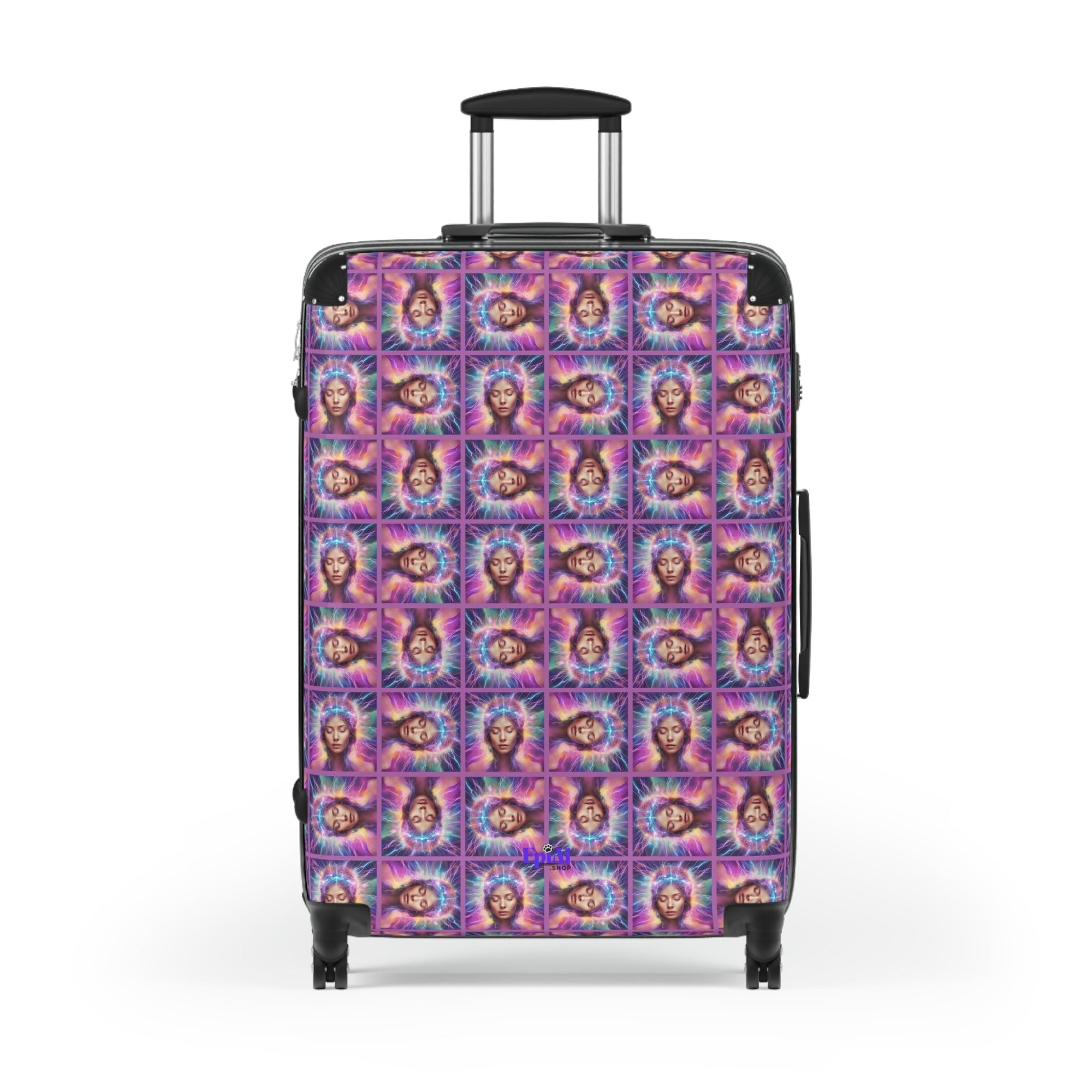 Beautiful Brain Epilepsy Awareness Suitcase - Bags, Suitcases - EpiAl's Shop